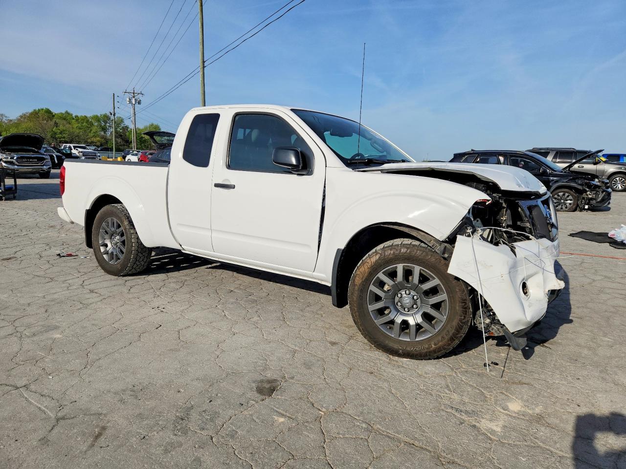 2012 Nissan Frontier Sv V6 White vin: 1N6AD0CW9CC442543