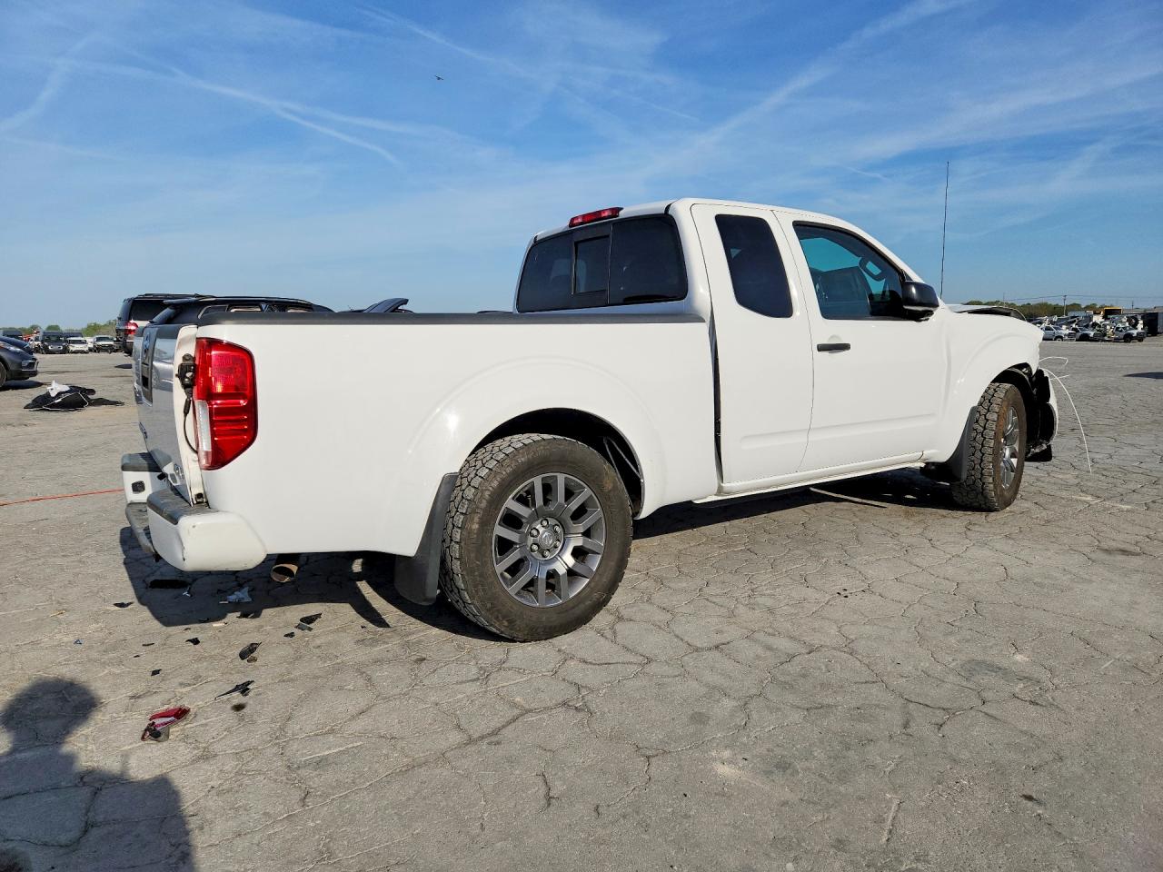2012 Nissan Frontier Sv V6 White vin: 1N6AD0CW9CC442543