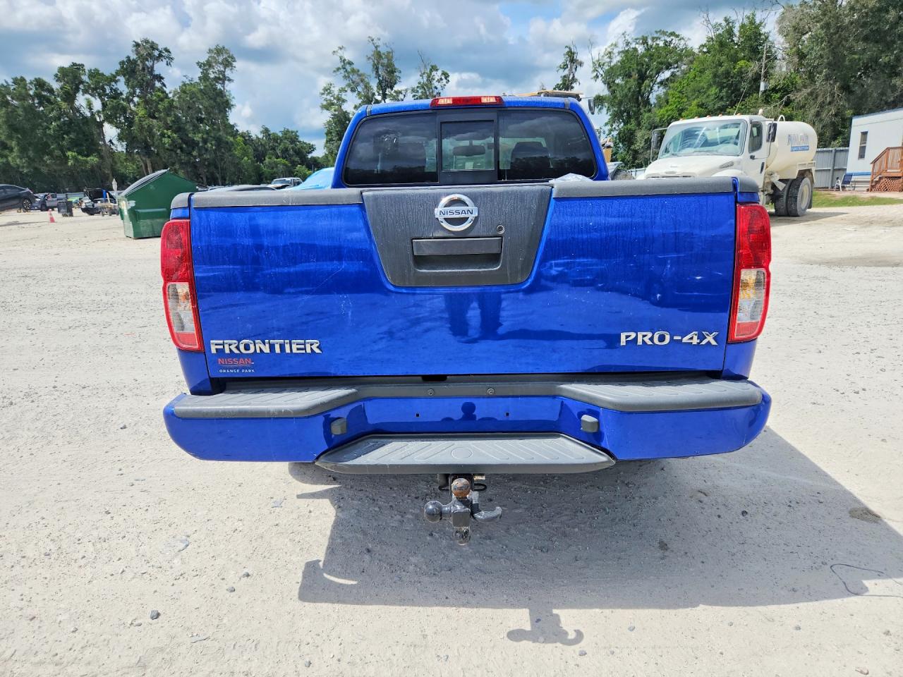 2012 Nissan Frontier Sv V6 Blue vin: 1N6AD0CW9CC467703