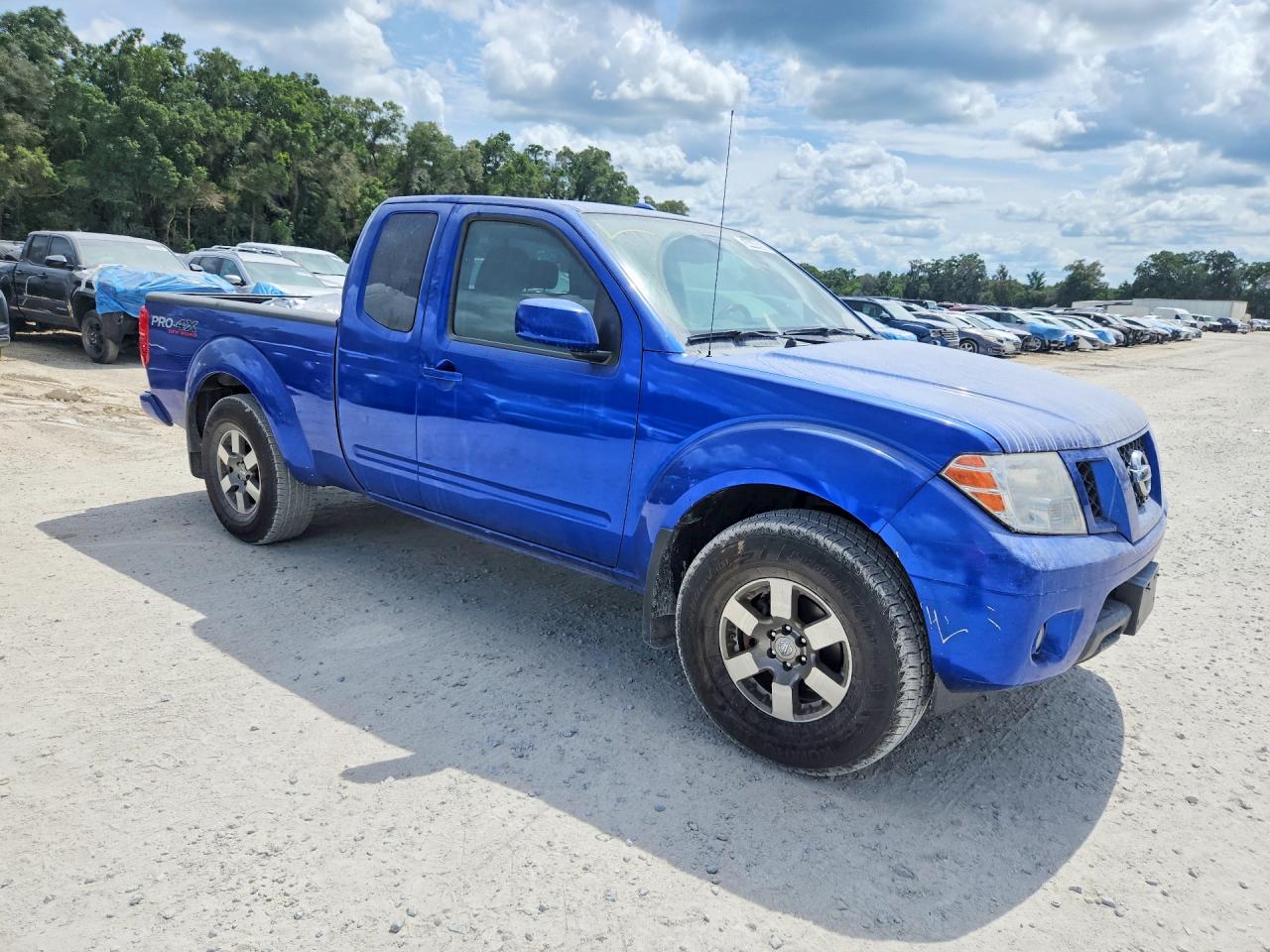 2012 Nissan Frontier Sv V6 Blue vin: 1N6AD0CW9CC467703