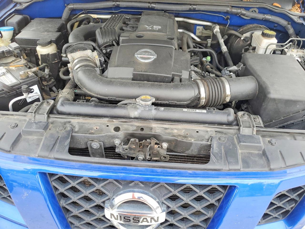 2012 Nissan Frontier Sv V6 Blue vin: 1N6AD0CW9CC467703