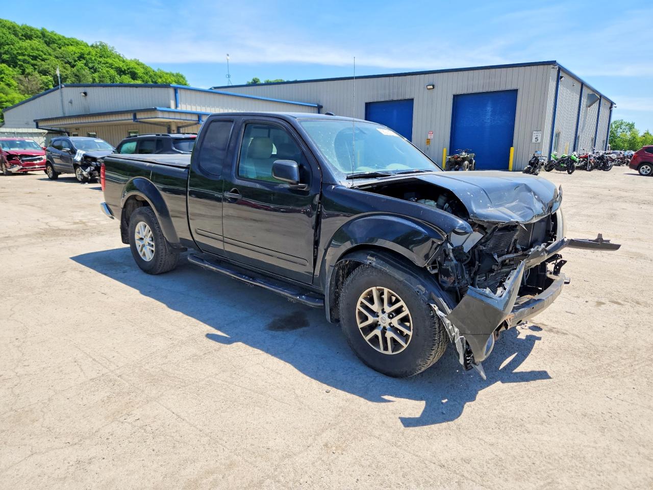 2014 Nissan Frontier Sv V6 Black vin: 1N6AD0CW9EN738668