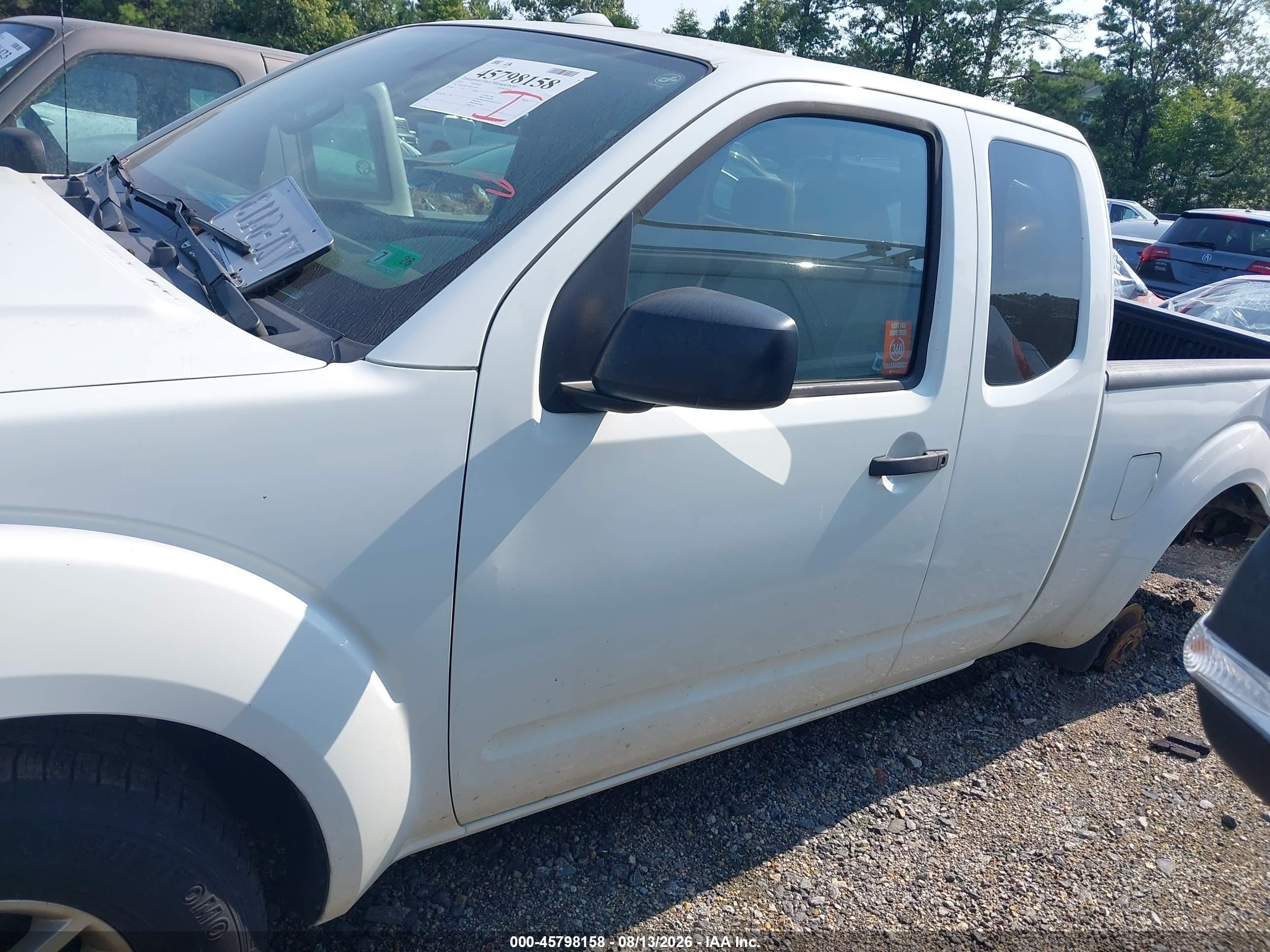 2014 Nissan Frontier Pro-4x/sv White vin: 1N6AD0CW9EN739268