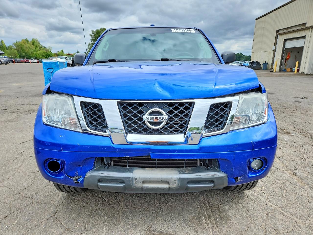 2014 Nissan Frontier Sv V6 Синий vin: 1N6AD0CW9EN745121