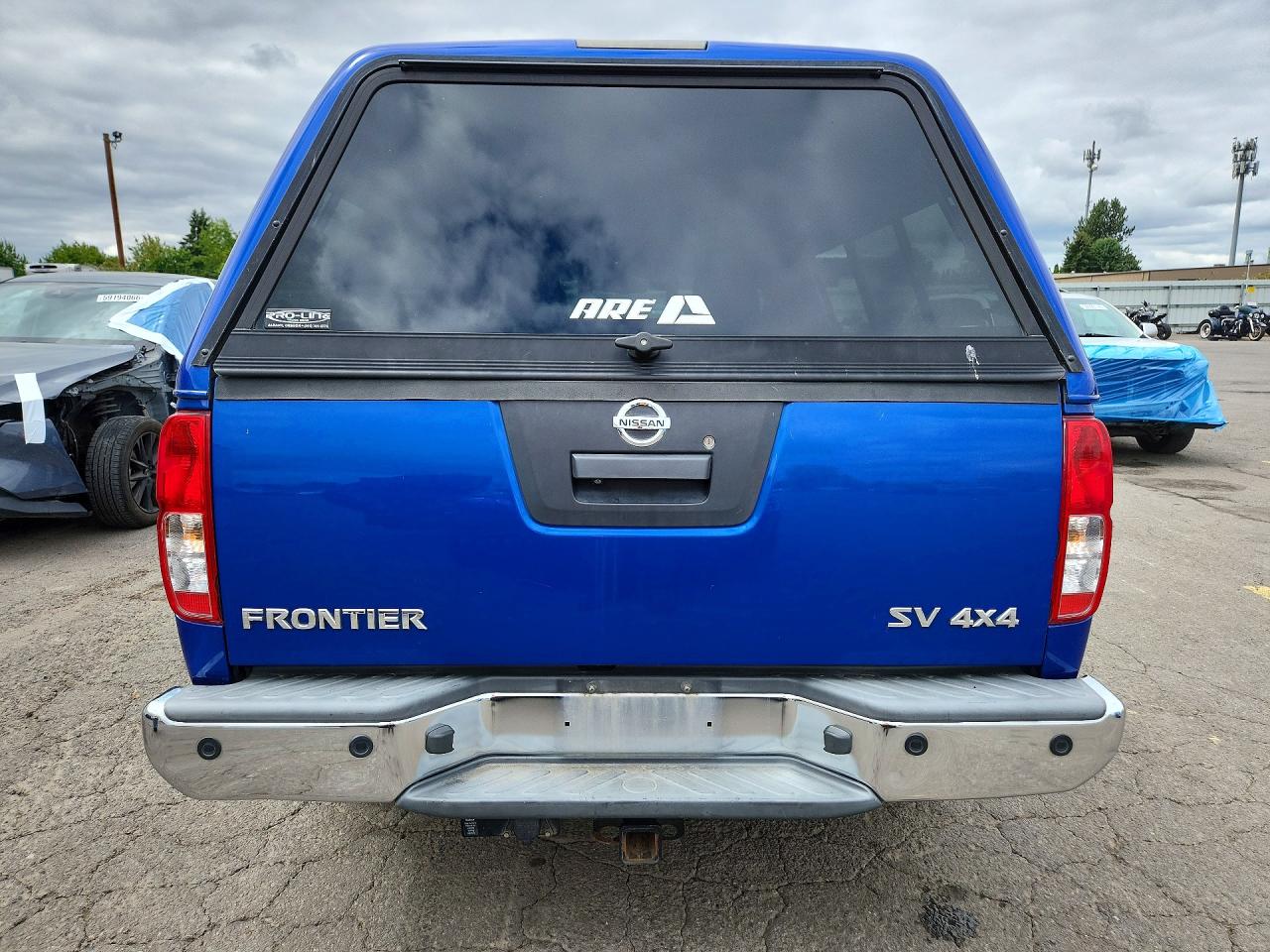 2014 Nissan Frontier Sv V6 Синий vin: 1N6AD0CW9EN745121