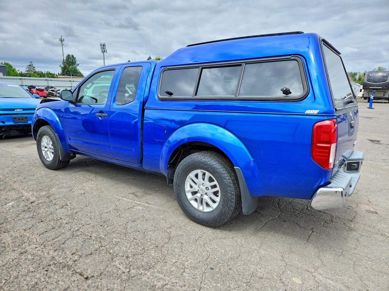 2014 Nissan Frontier Sv V6 Синий vin: 1N6AD0CW9EN745121