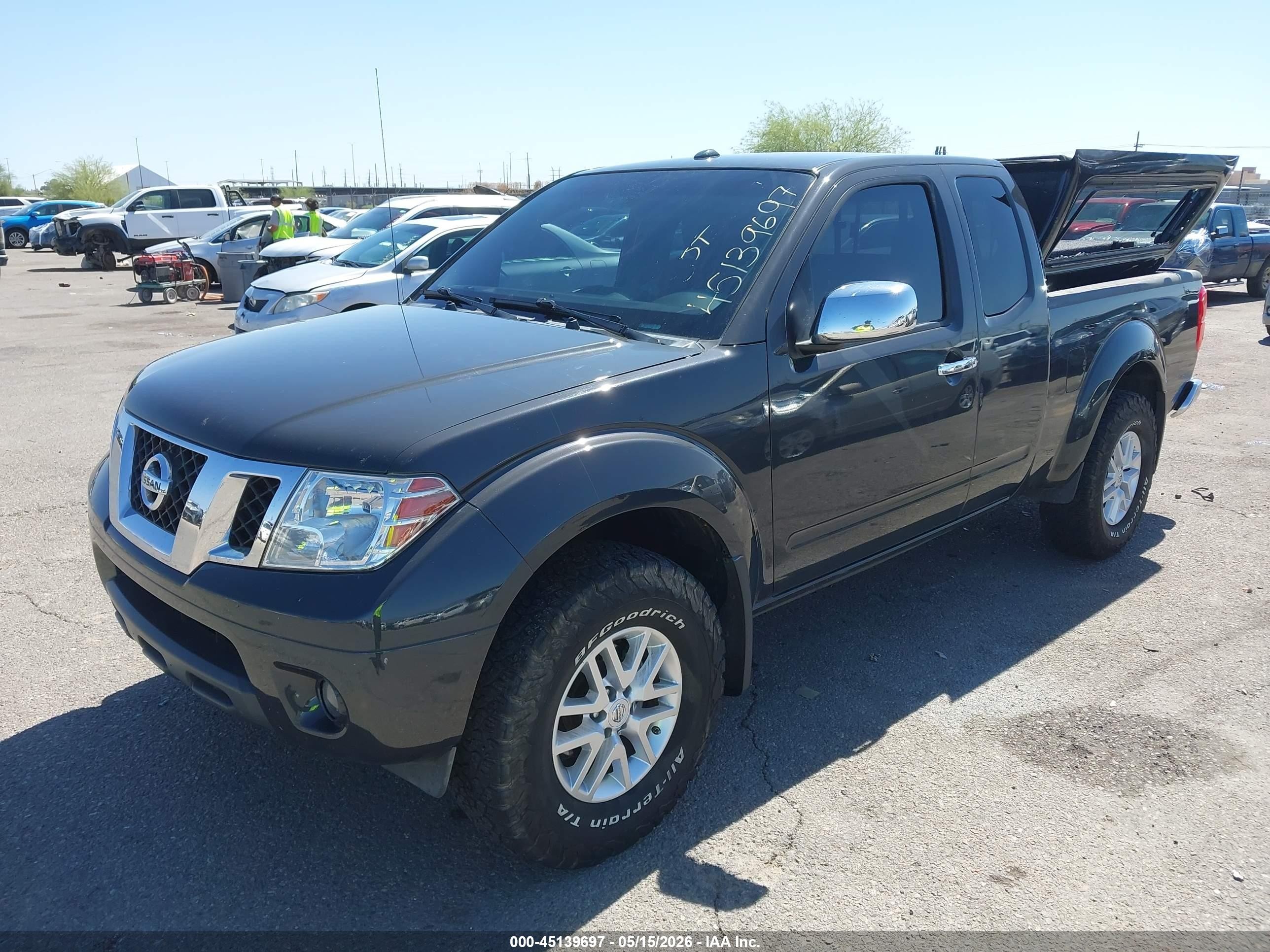 2014 Nissan Frontier Sv Gray vin: 1N6AD0CW9EN767779