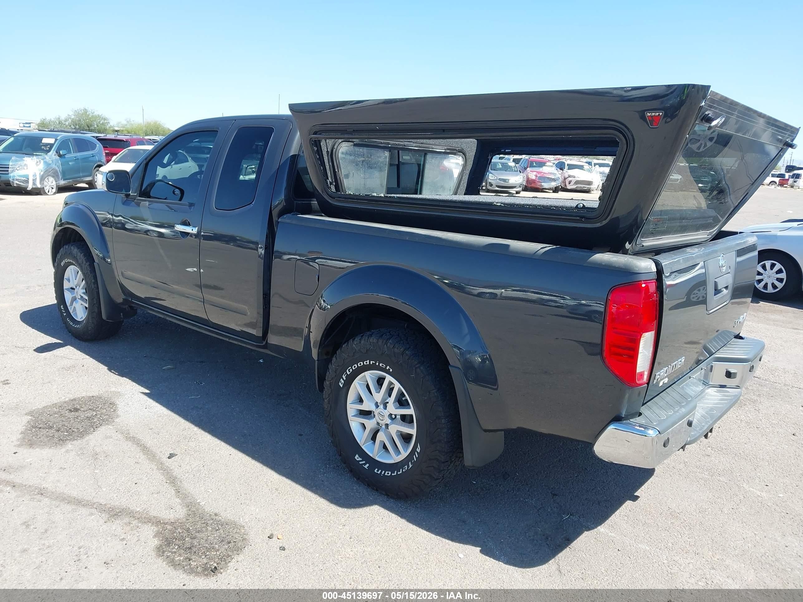 2014 Nissan Frontier Sv Gray vin: 1N6AD0CW9EN767779