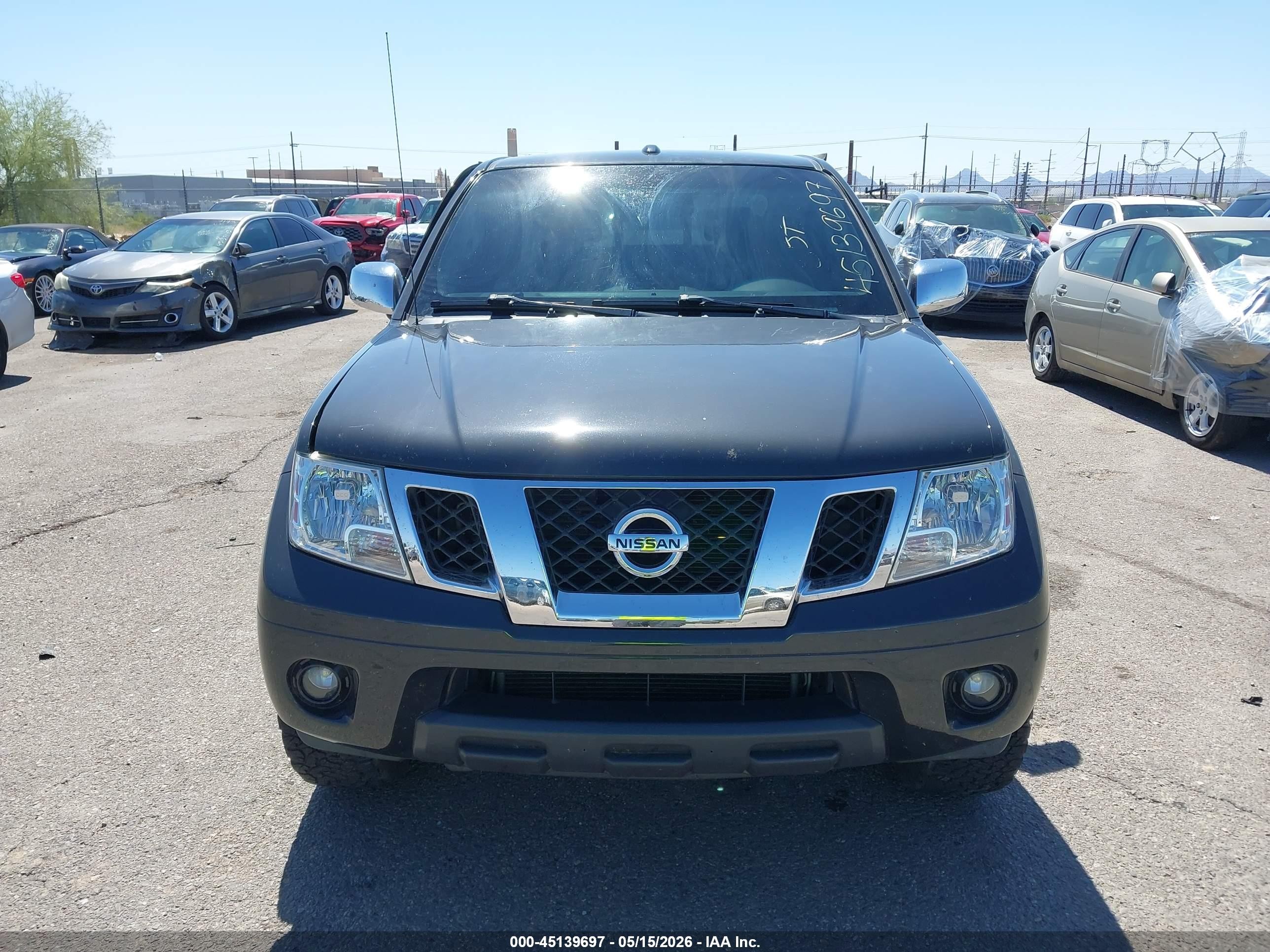 2014 Nissan Frontier Sv Gray vin: 1N6AD0CW9EN767779