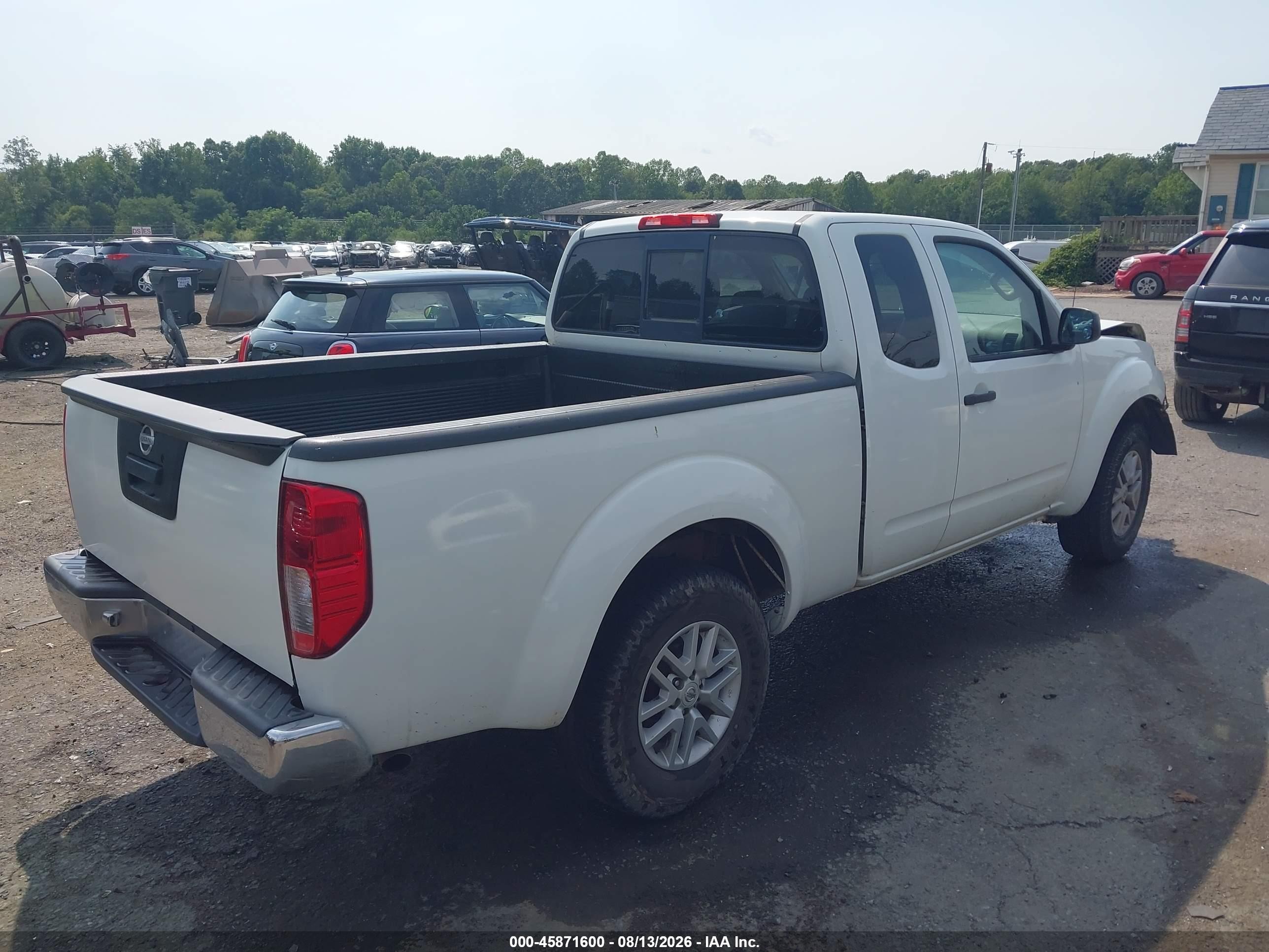2015 Nissan Frontier Pro-4x/sv Белый vin: 1N6AD0CW9FN757349
