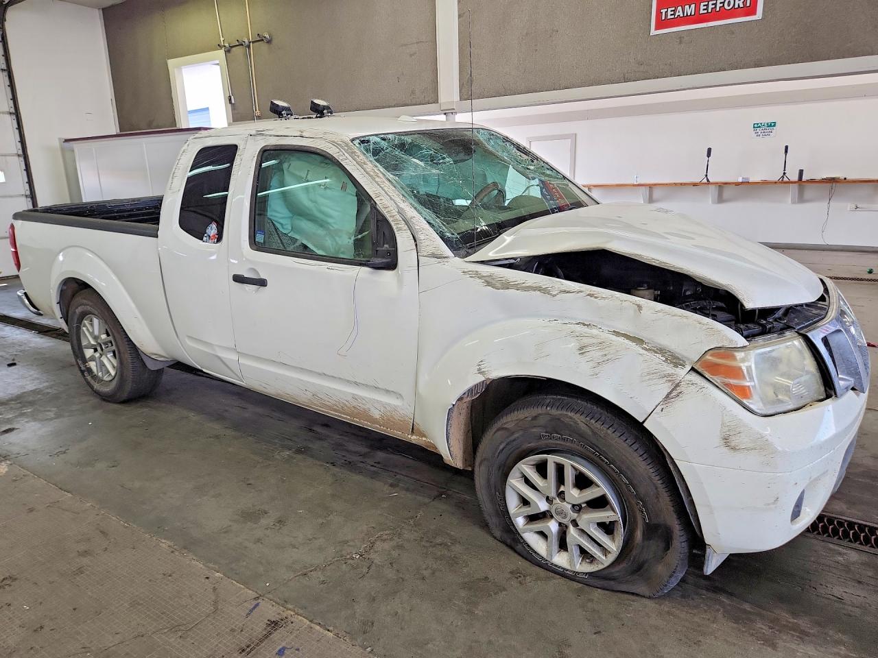 2015 Nissan Frontier Sv V6 White vin: 1N6AD0CW9FN762809