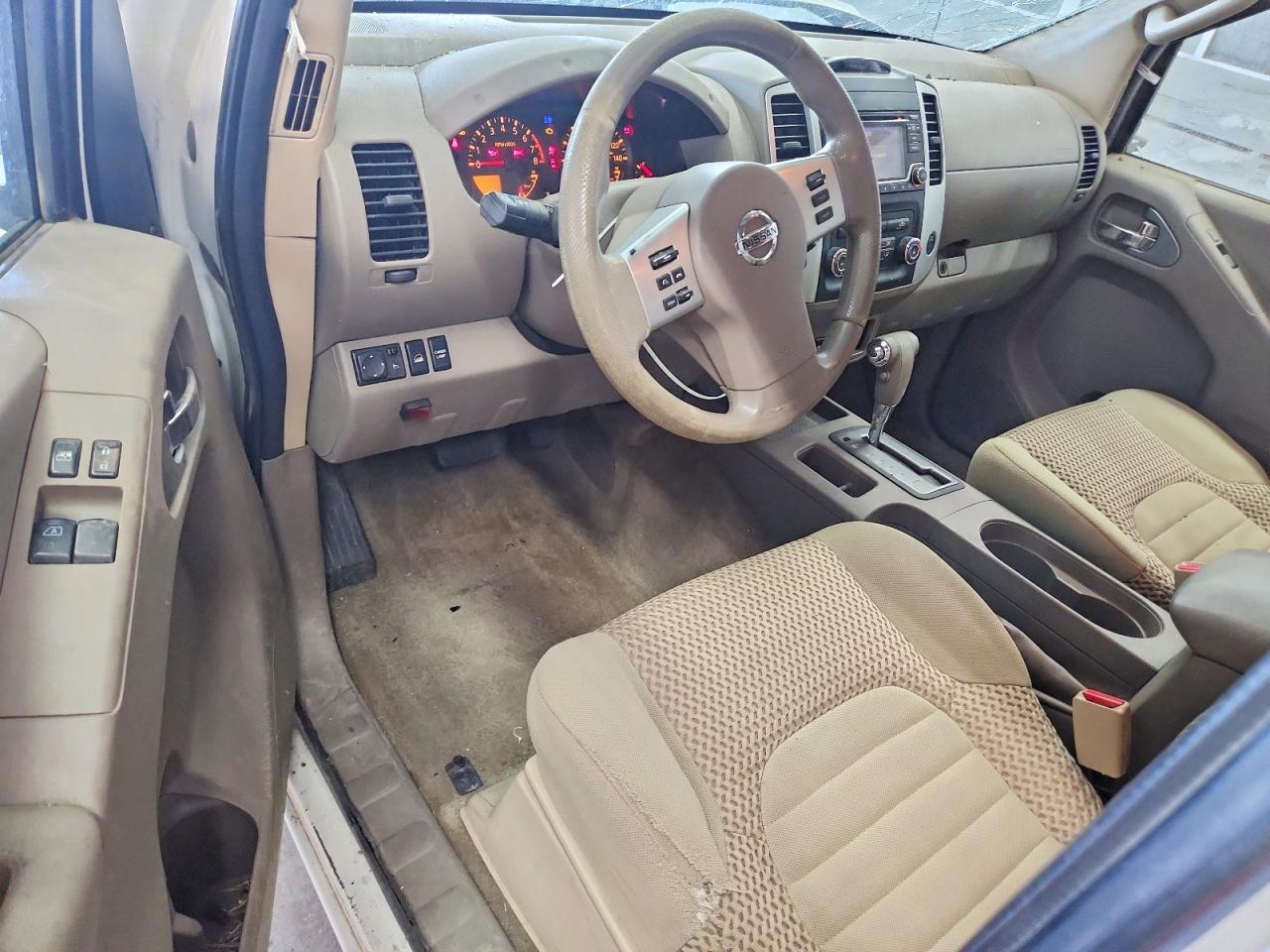 2015 Nissan Frontier Sv V6 White vin: 1N6AD0CW9FN762809