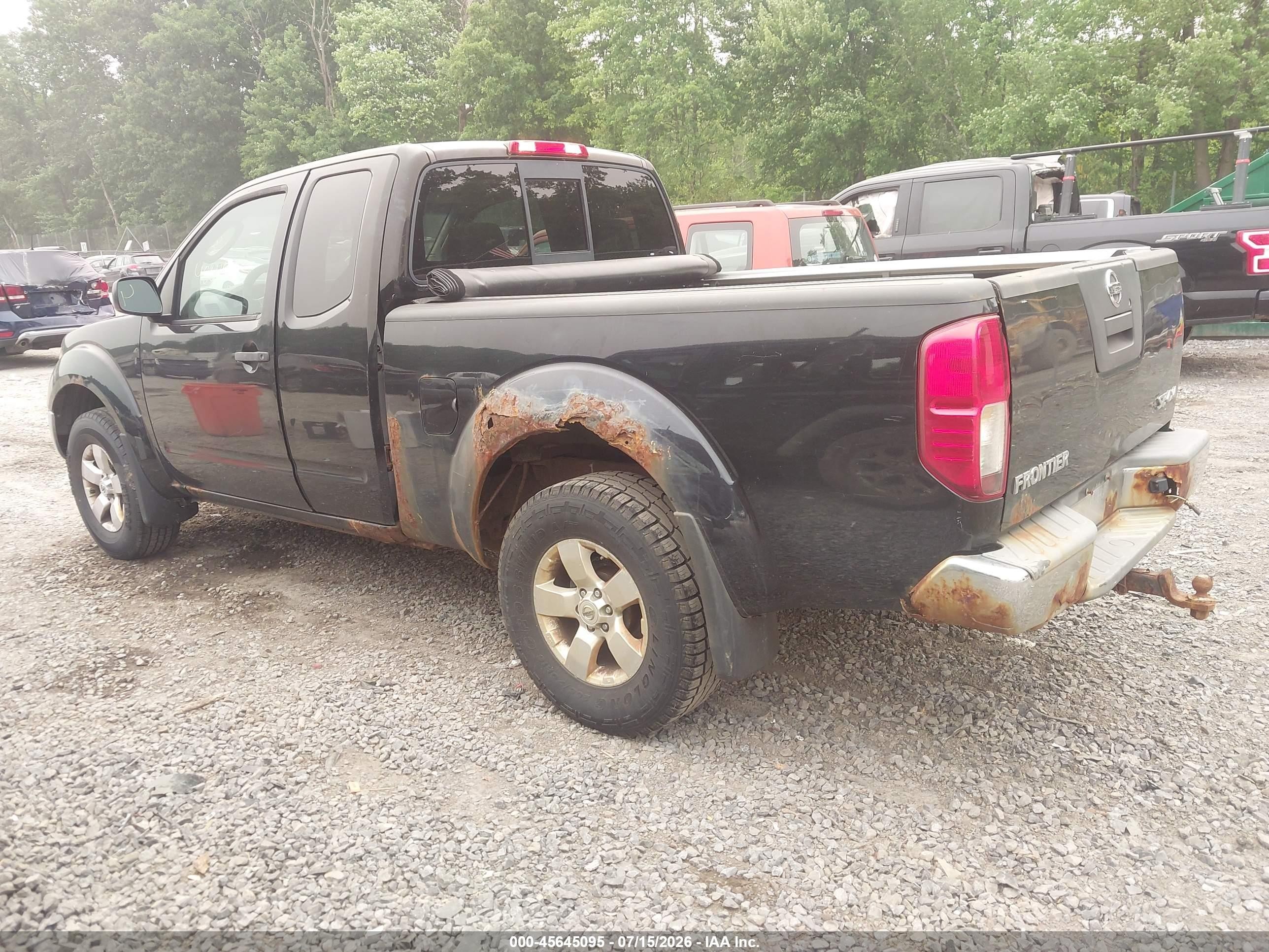2010 Nissan Frontier Se Black vin: 1N6AD0CWXAC432231