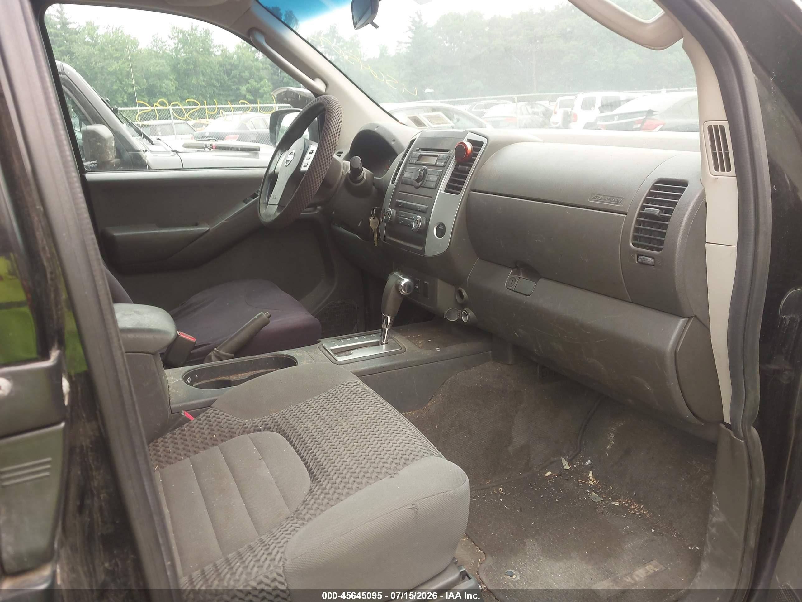 2010 Nissan Frontier Se Black vin: 1N6AD0CWXAC432231