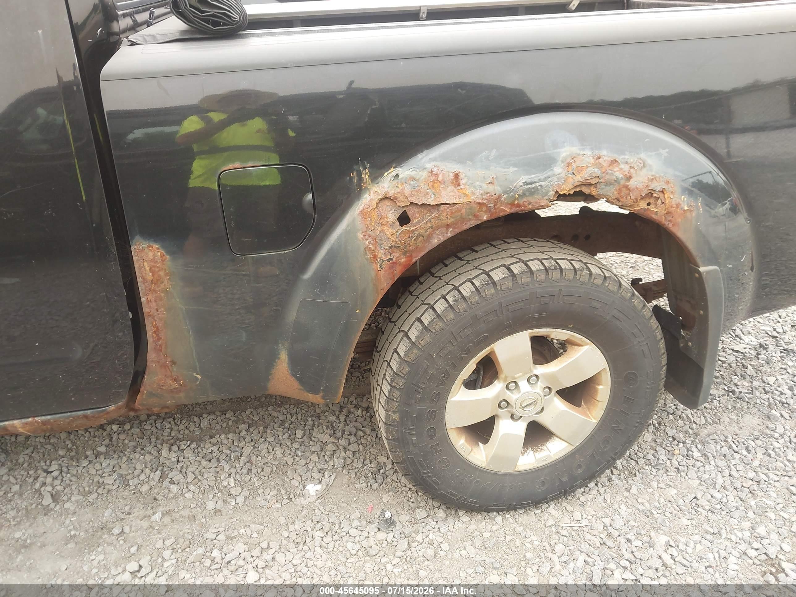 2010 Nissan Frontier Se Black vin: 1N6AD0CWXAC432231