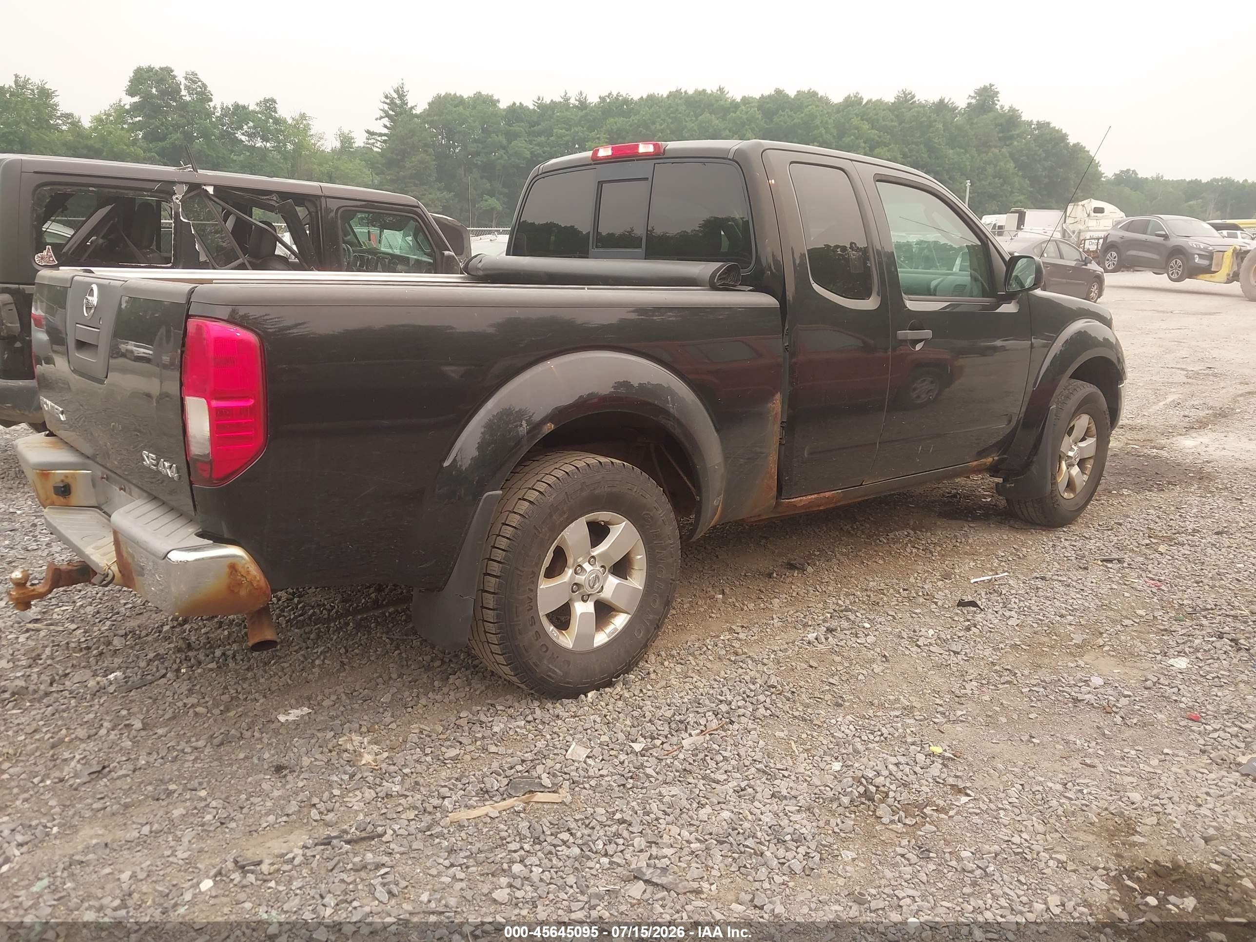 2010 Nissan Frontier Se Black vin: 1N6AD0CWXAC432231