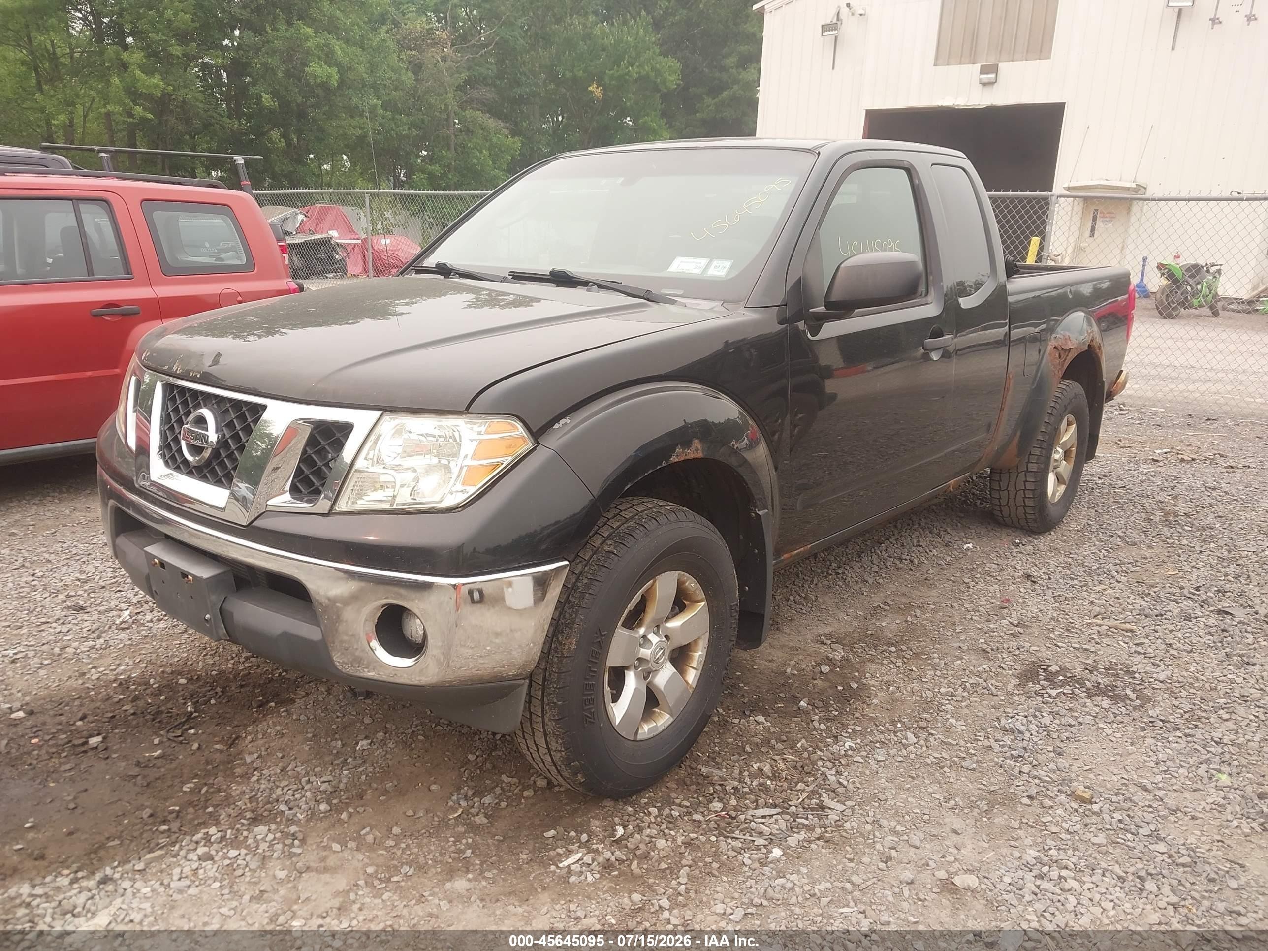 2010 Nissan Frontier Se Black vin: 1N6AD0CWXAC432231