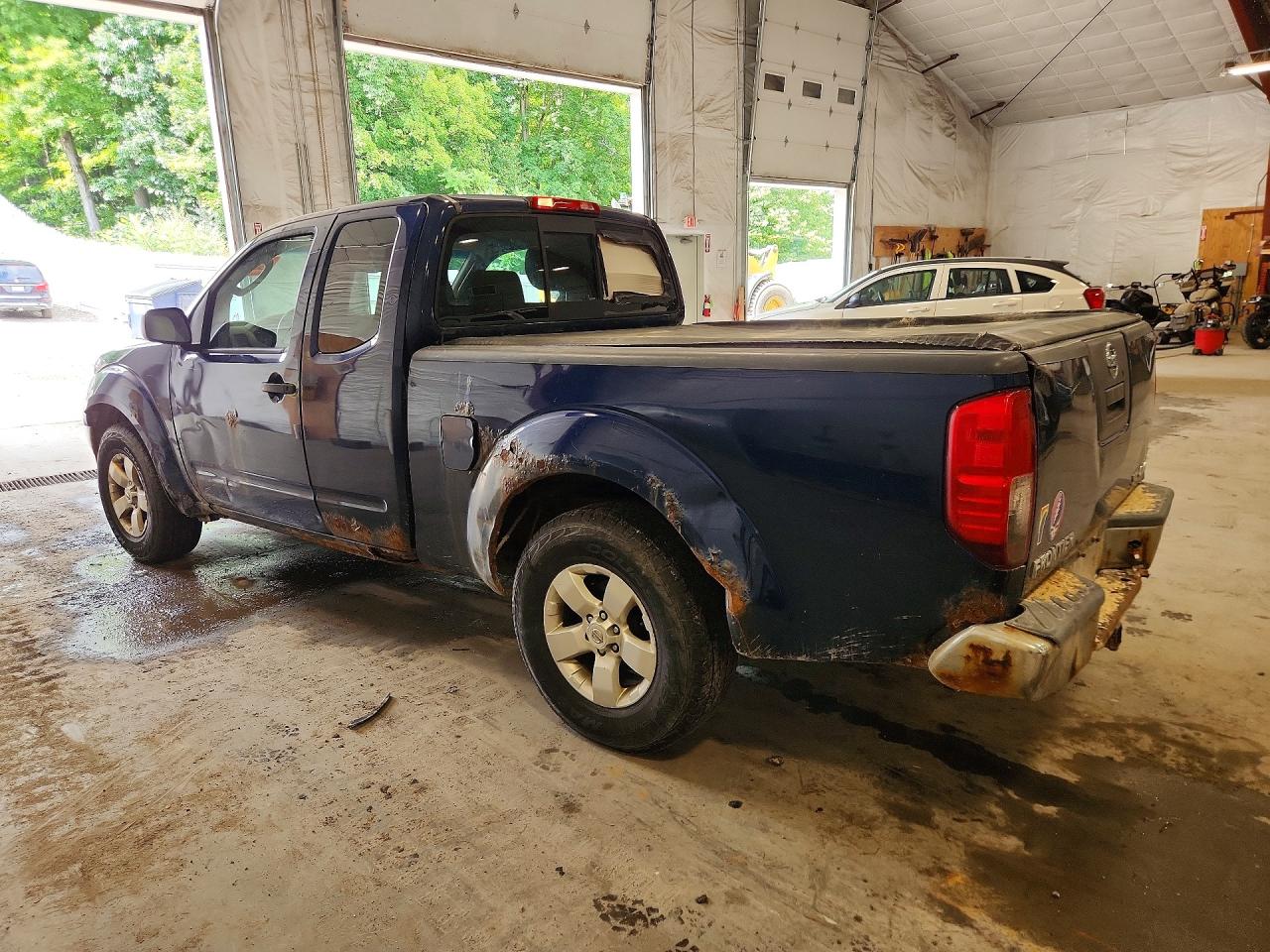 2011 Nissan Frontier Sv V6 Blue vin: 1N6AD0CWXBC415804