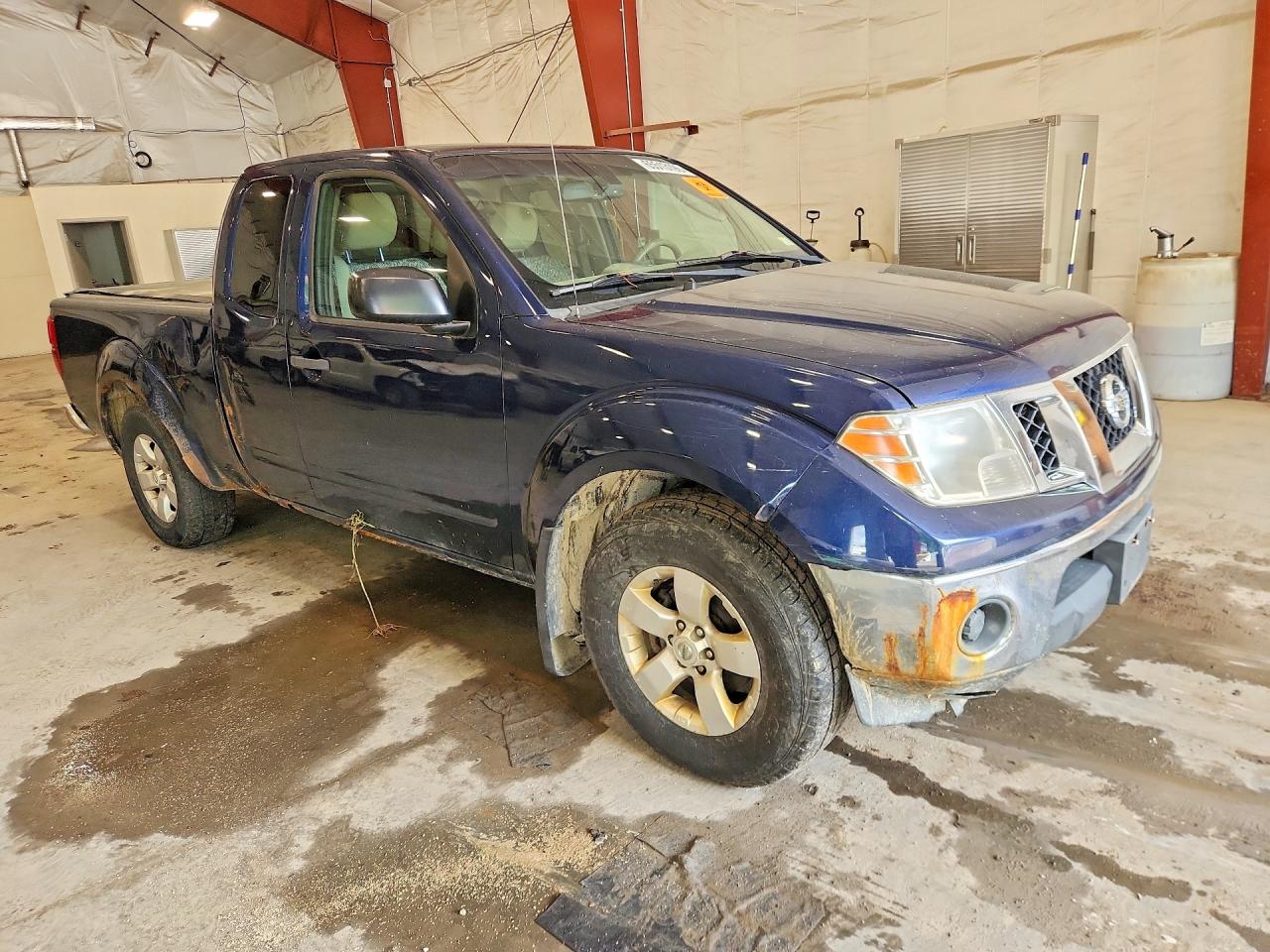 2011 Nissan Frontier Sv V6 Blue vin: 1N6AD0CWXBC415804
