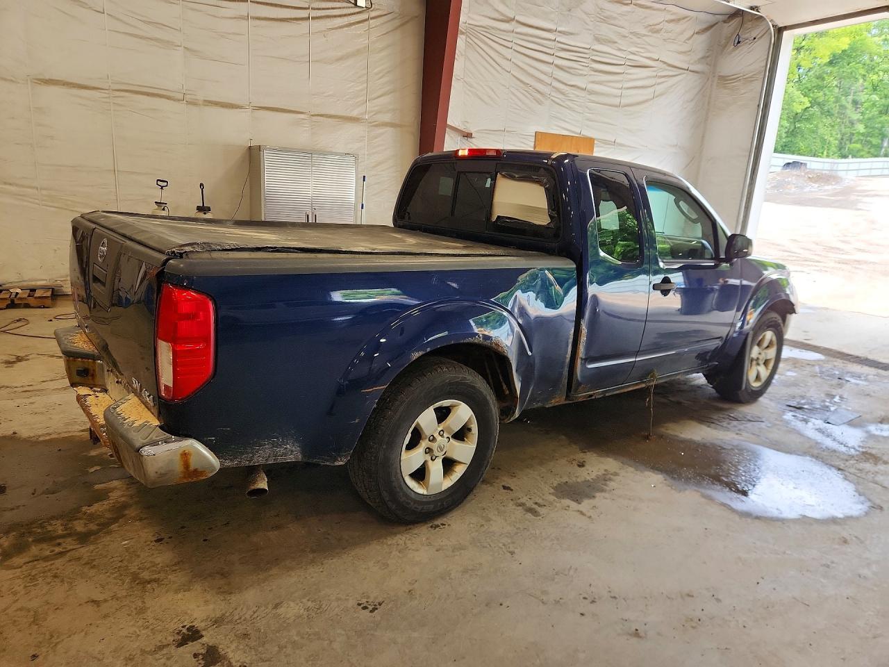 2011 Nissan Frontier Sv V6 Blue vin: 1N6AD0CWXBC415804