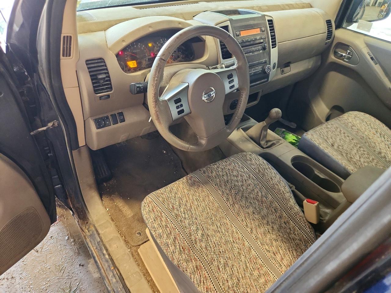 2011 Nissan Frontier Sv V6 Blue vin: 1N6AD0CWXBC415804