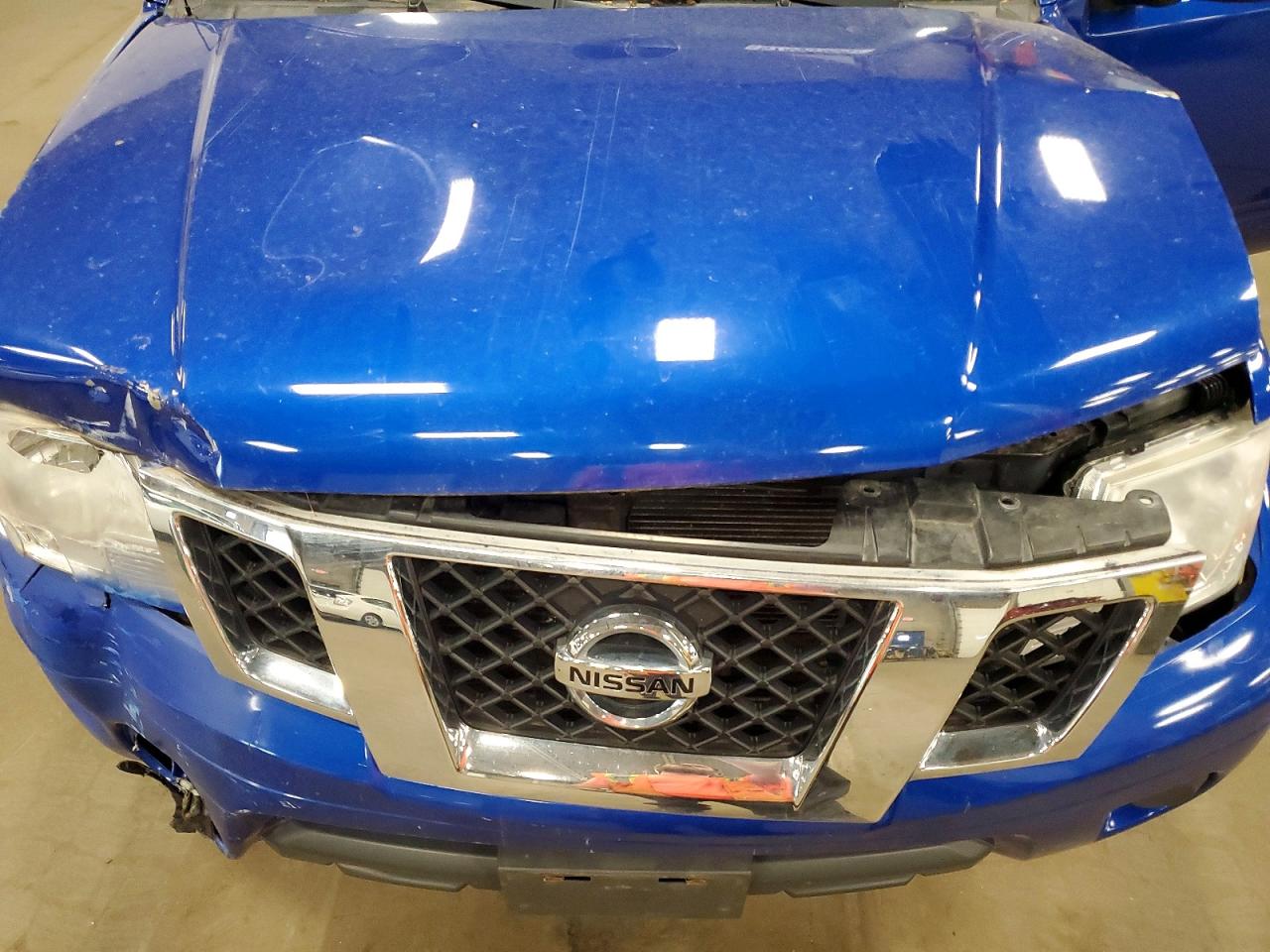 2012 Nissan Frontier Sv V6 Blue vin: 1N6AD0CWXCC447864