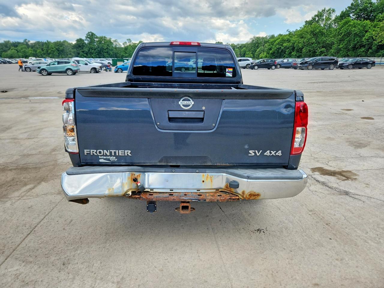 2013 Nissan Frontier Sv V6 Black vin: 1N6AD0CWXDN727239