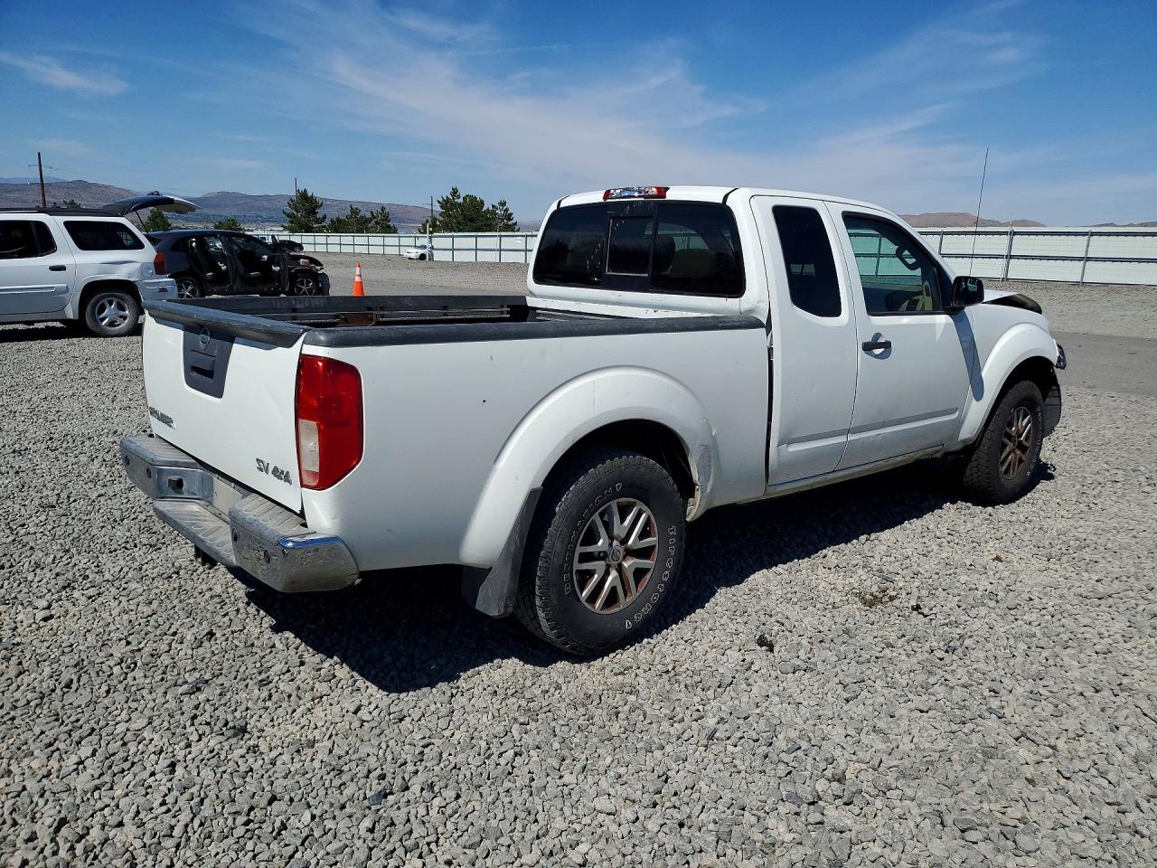 2015 Nissan Frontier Sv V6 White vin: 1N6AD0CWXFN768506