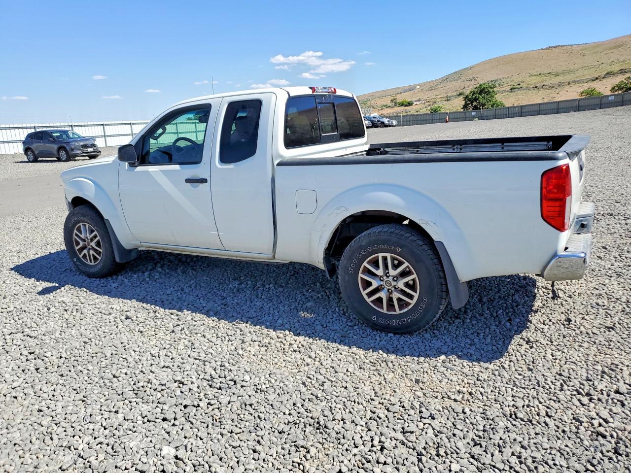 2015 Nissan Frontier Sv V6 White vin: 1N6AD0CWXFN768506