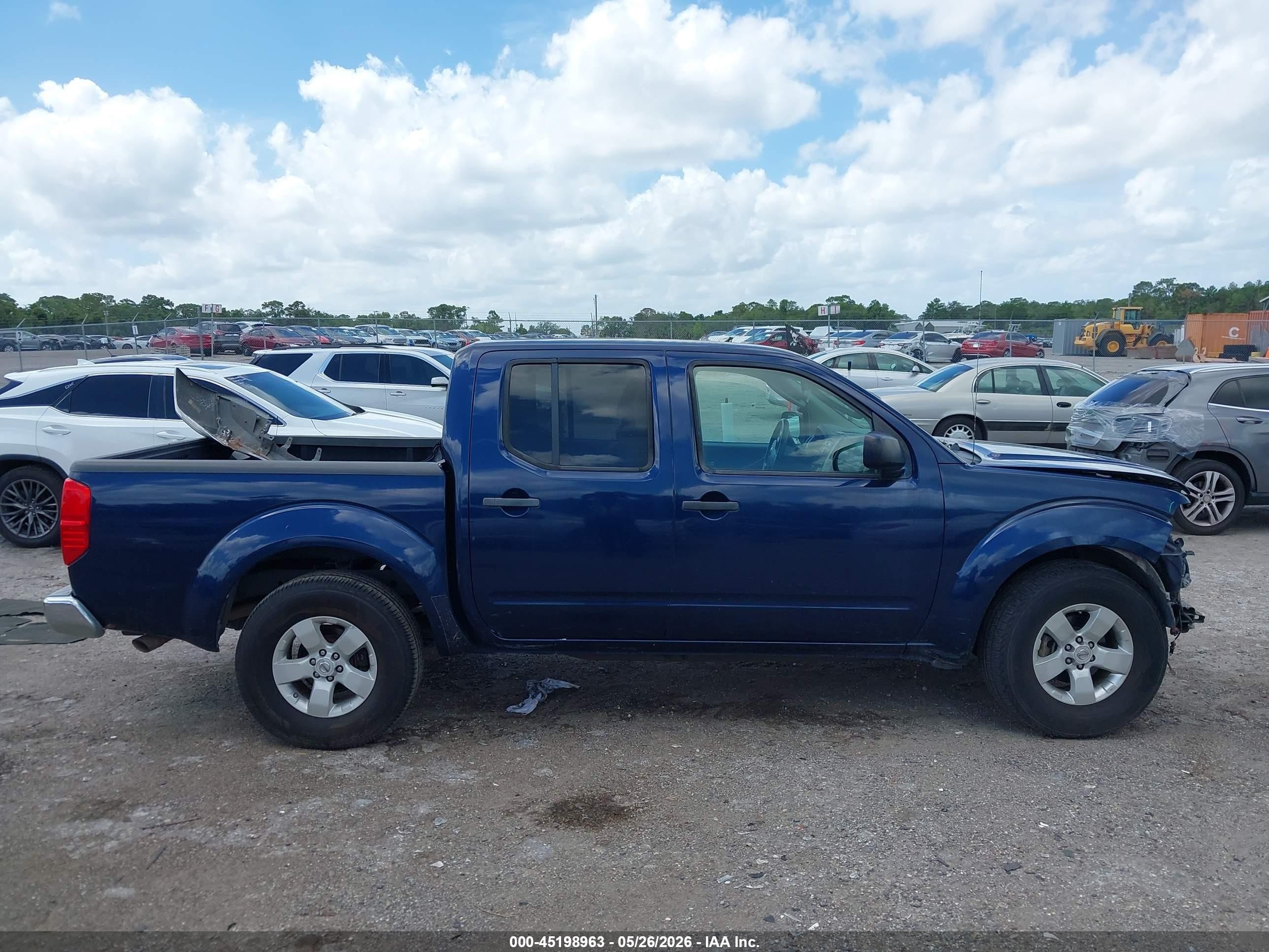2011 Nissan Frontier Sv Dark Blue vin: 1N6AD0ER0BC415852
