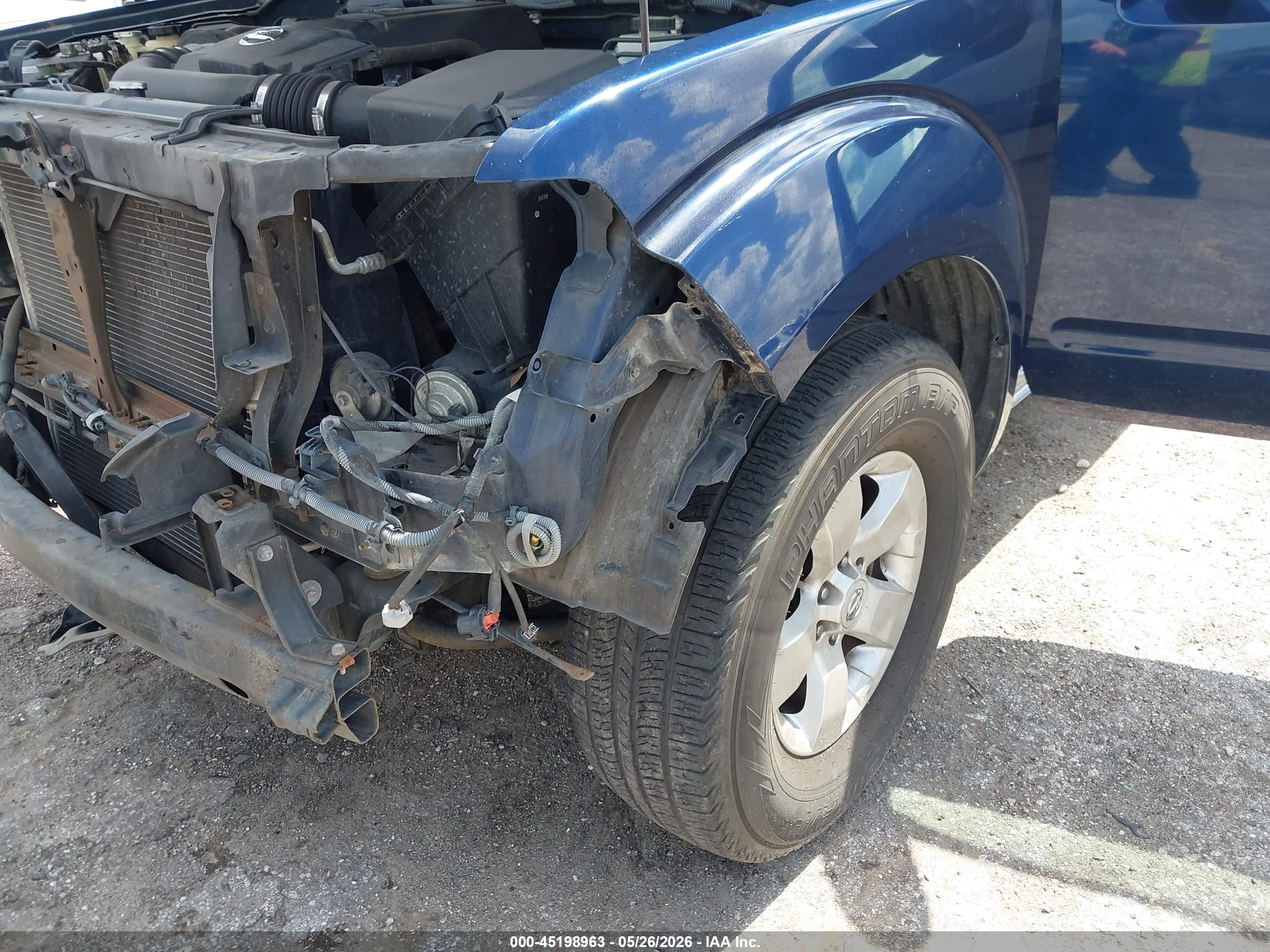 2011 Nissan Frontier Sv Dark Blue vin: 1N6AD0ER0BC415852