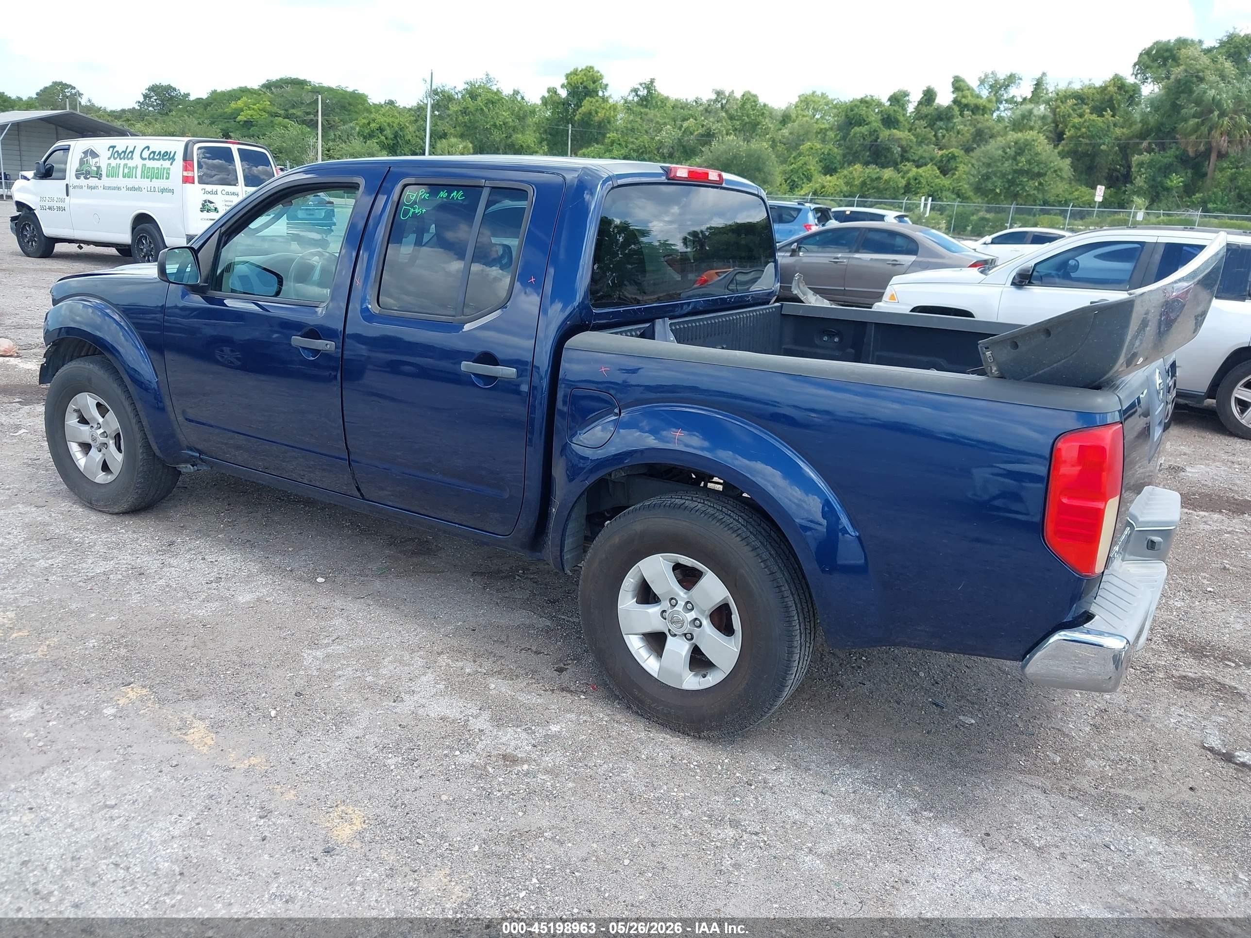 2011 Nissan Frontier Sv Dark Blue vin: 1N6AD0ER0BC415852