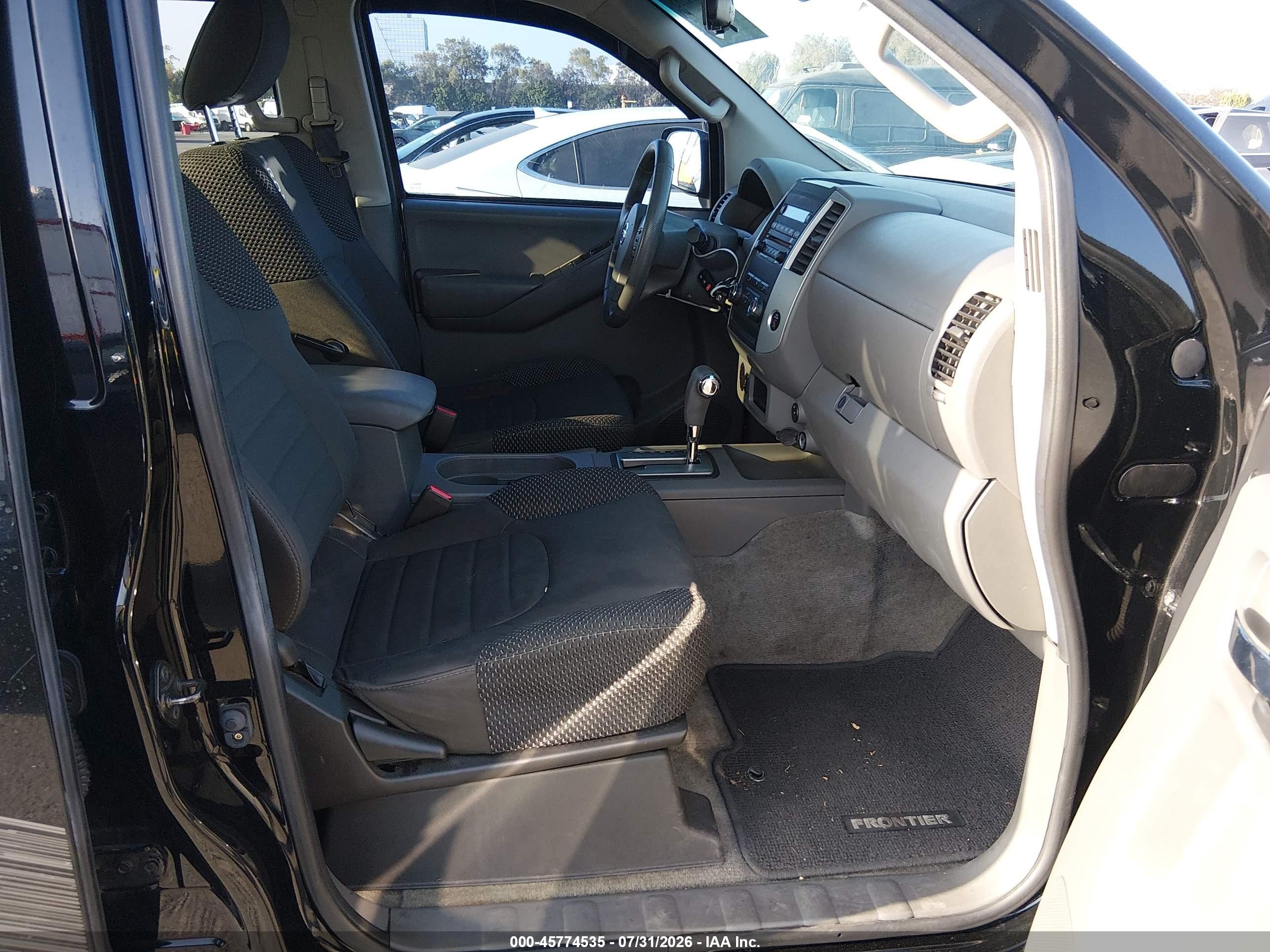 2012 Nissan Frontier Sv Black vin: 1N6AD0ER0CC402021