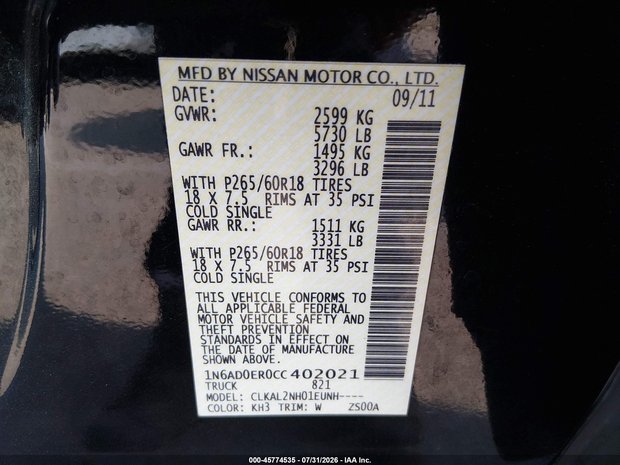 2012 Nissan Frontier Sv Black vin: 1N6AD0ER0CC402021
