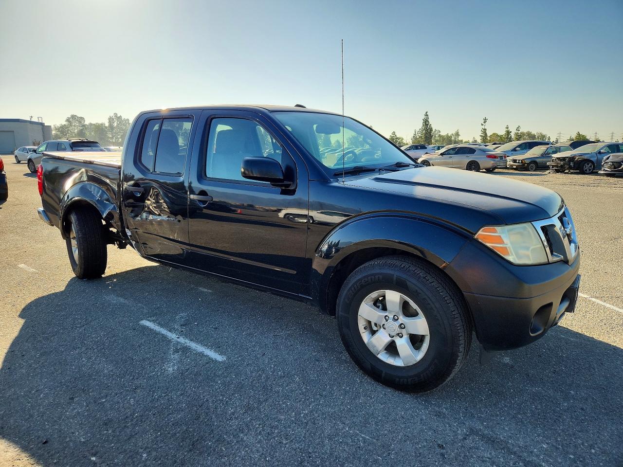 2012 Nissan Frontier S Black vin: 1N6AD0ER0CC431972