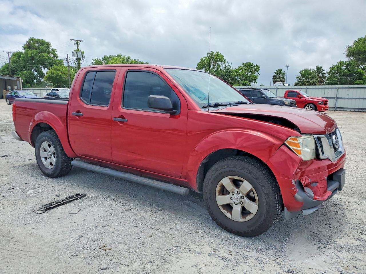 2012 Nissan Frontier S Красный vin: 1N6AD0ER0CC462929