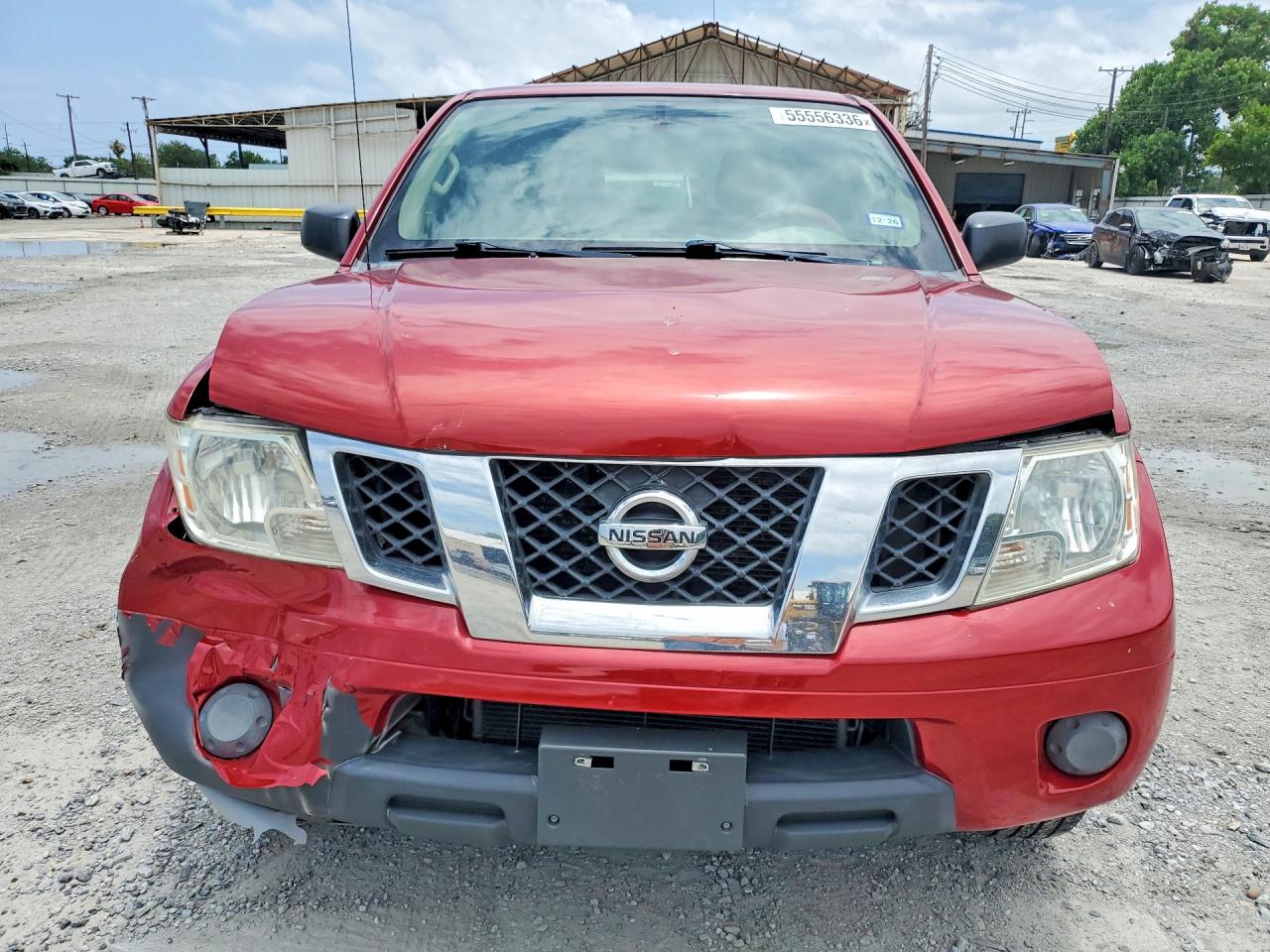 2012 Nissan Frontier S Красный vin: 1N6AD0ER0CC462929