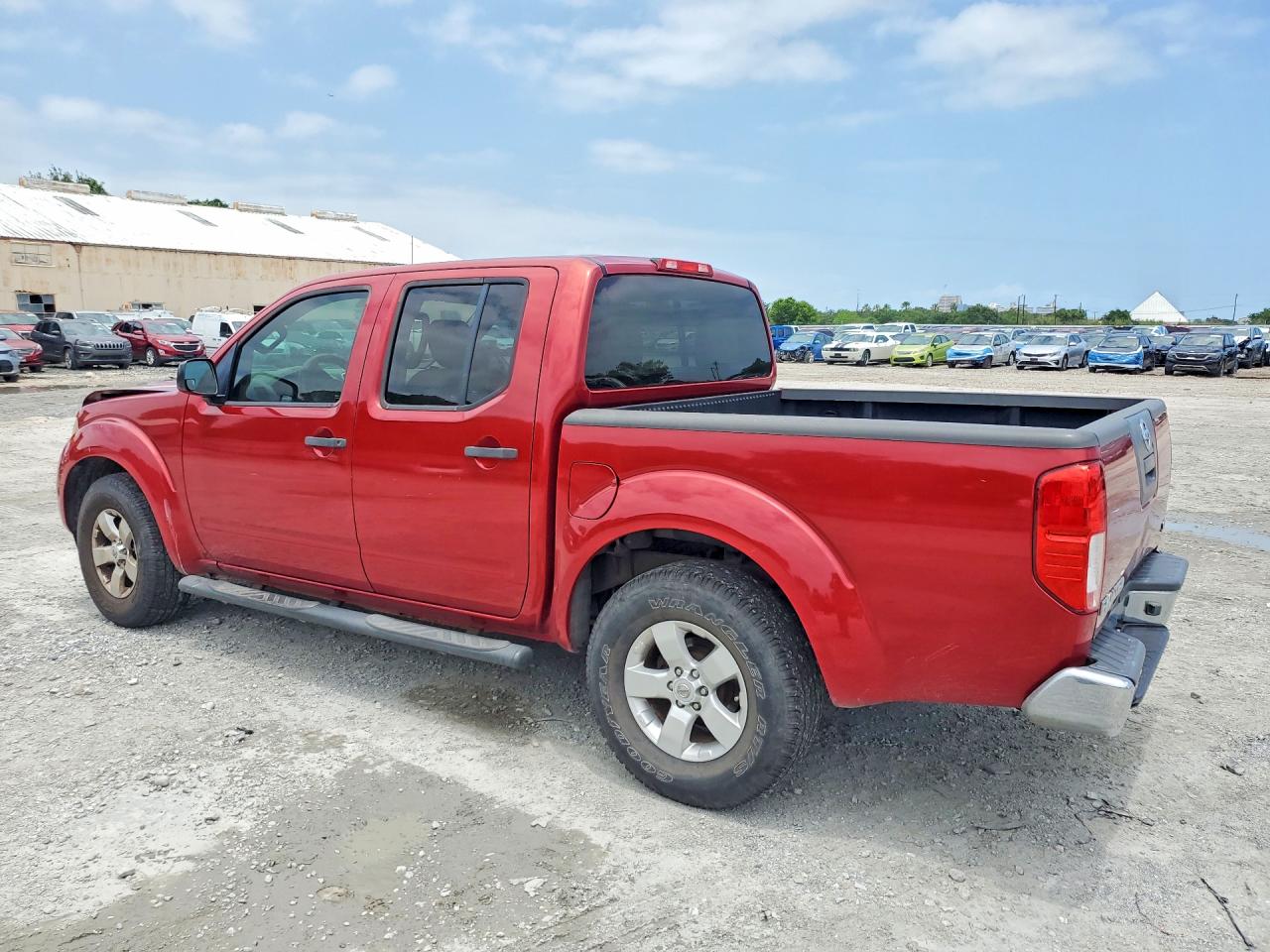 2012 Nissan Frontier S Красный vin: 1N6AD0ER0CC462929