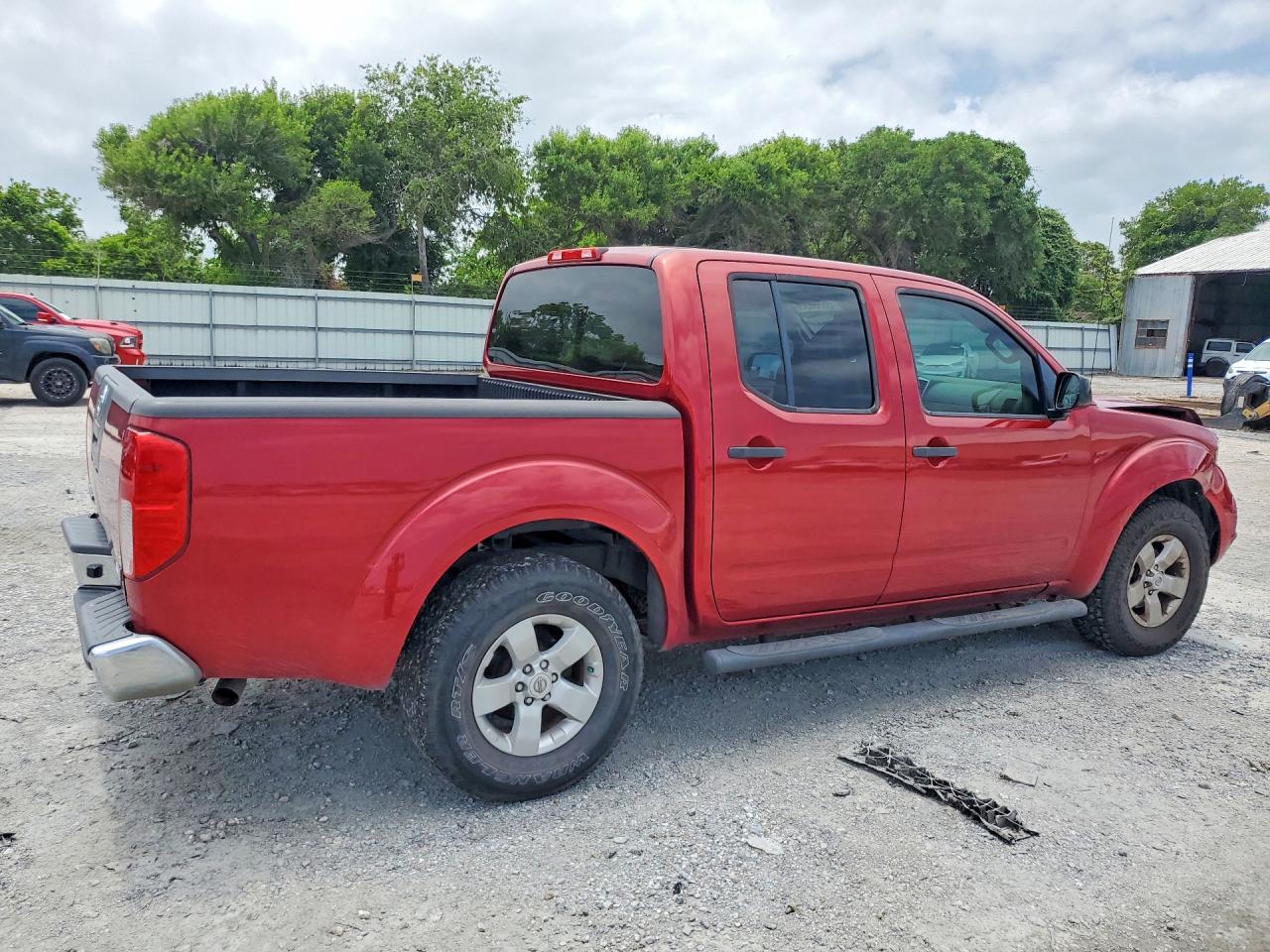2012 Nissan Frontier S Красный vin: 1N6AD0ER0CC462929