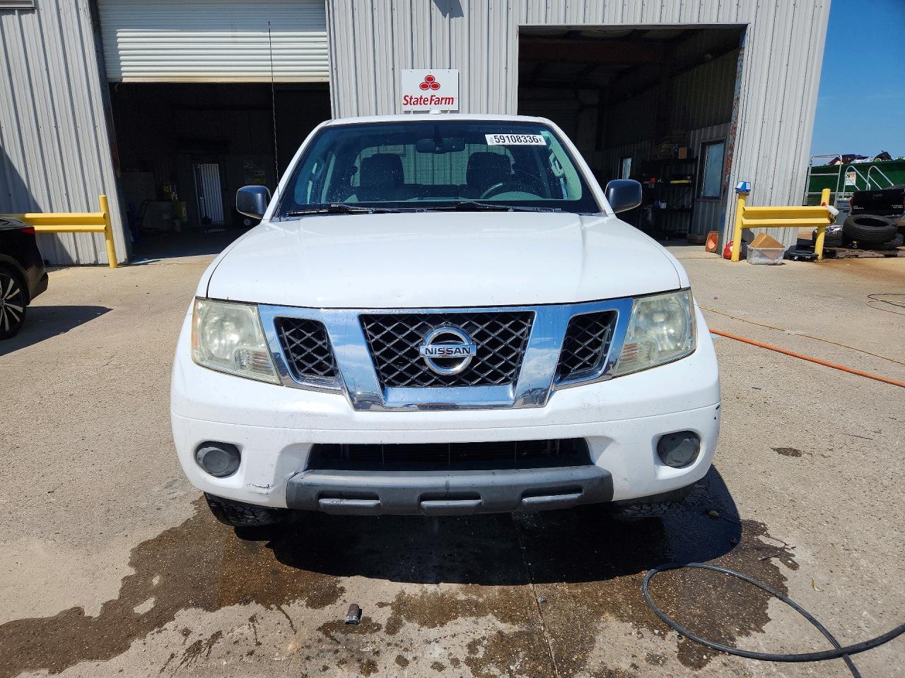 2012 Nissan Frontier S White vin: 1N6AD0ER0CC466916