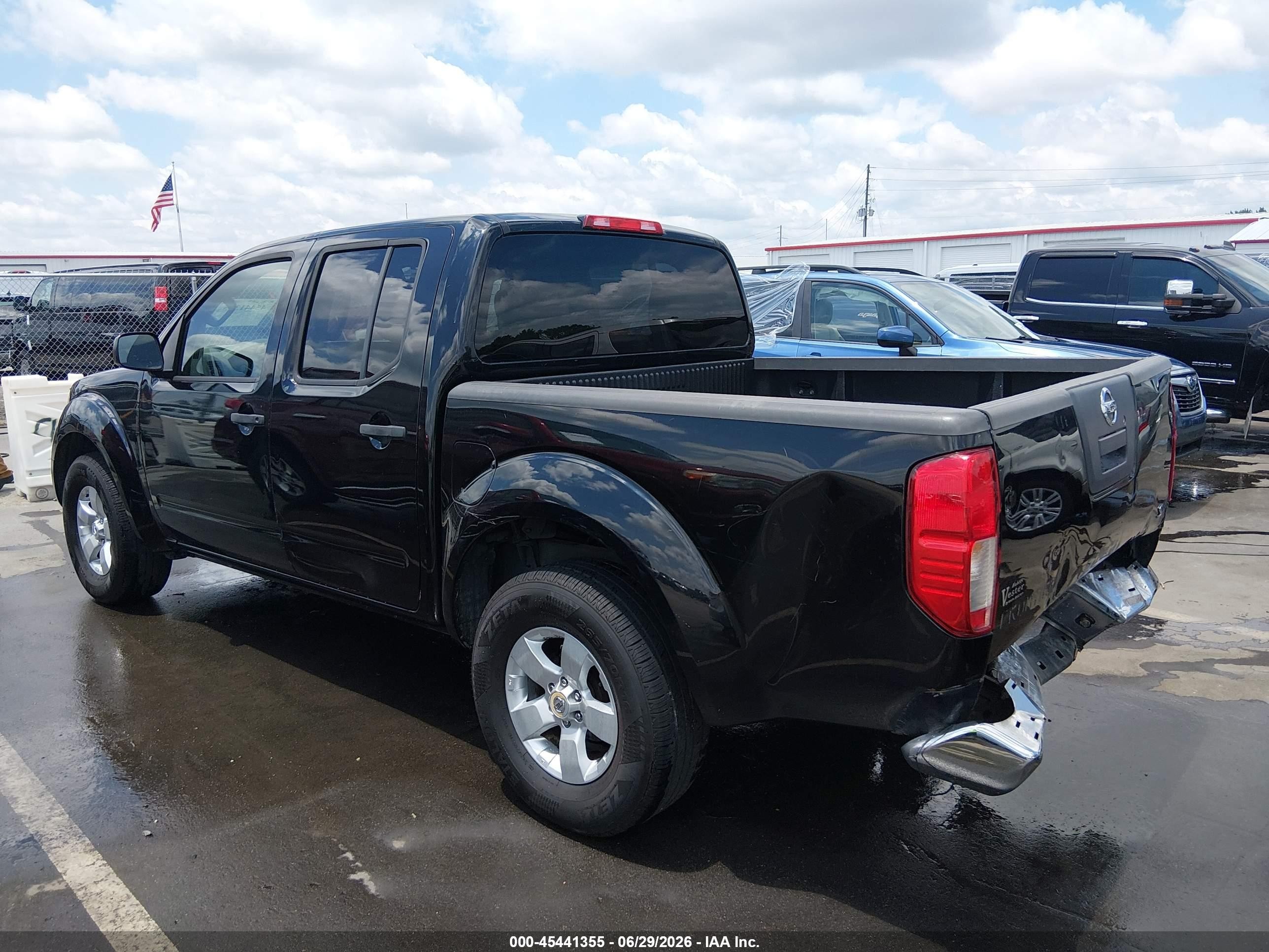 2012 Nissan Frontier Sv Black vin: 1N6AD0ER0CC481982