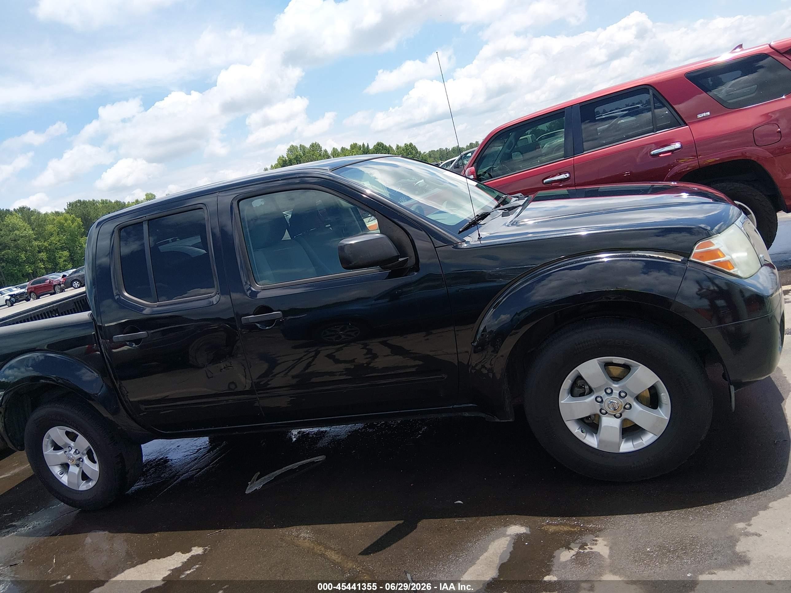 2012 Nissan Frontier Sv Black vin: 1N6AD0ER0CC481982