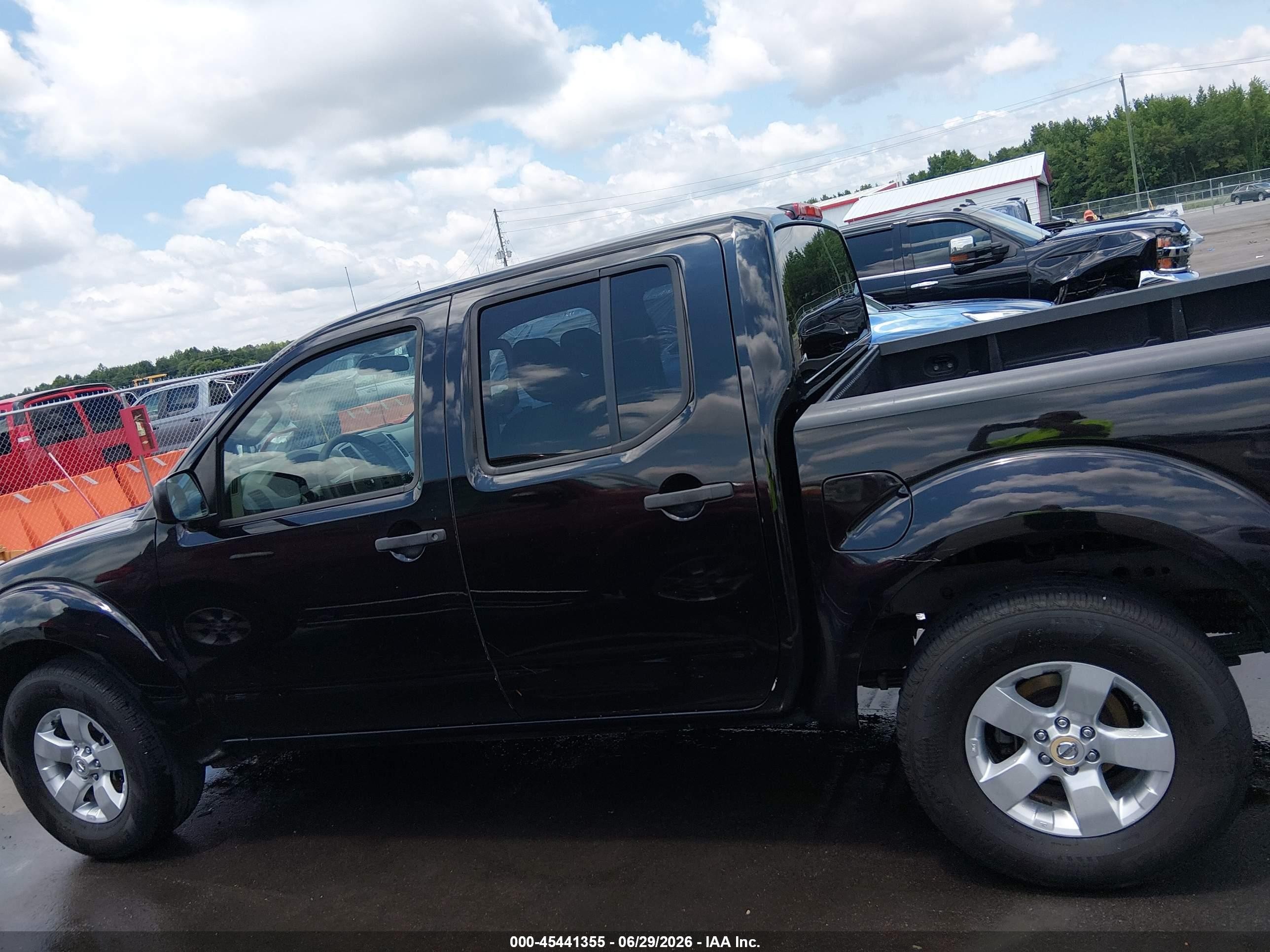 2012 Nissan Frontier Sv Black vin: 1N6AD0ER0CC481982