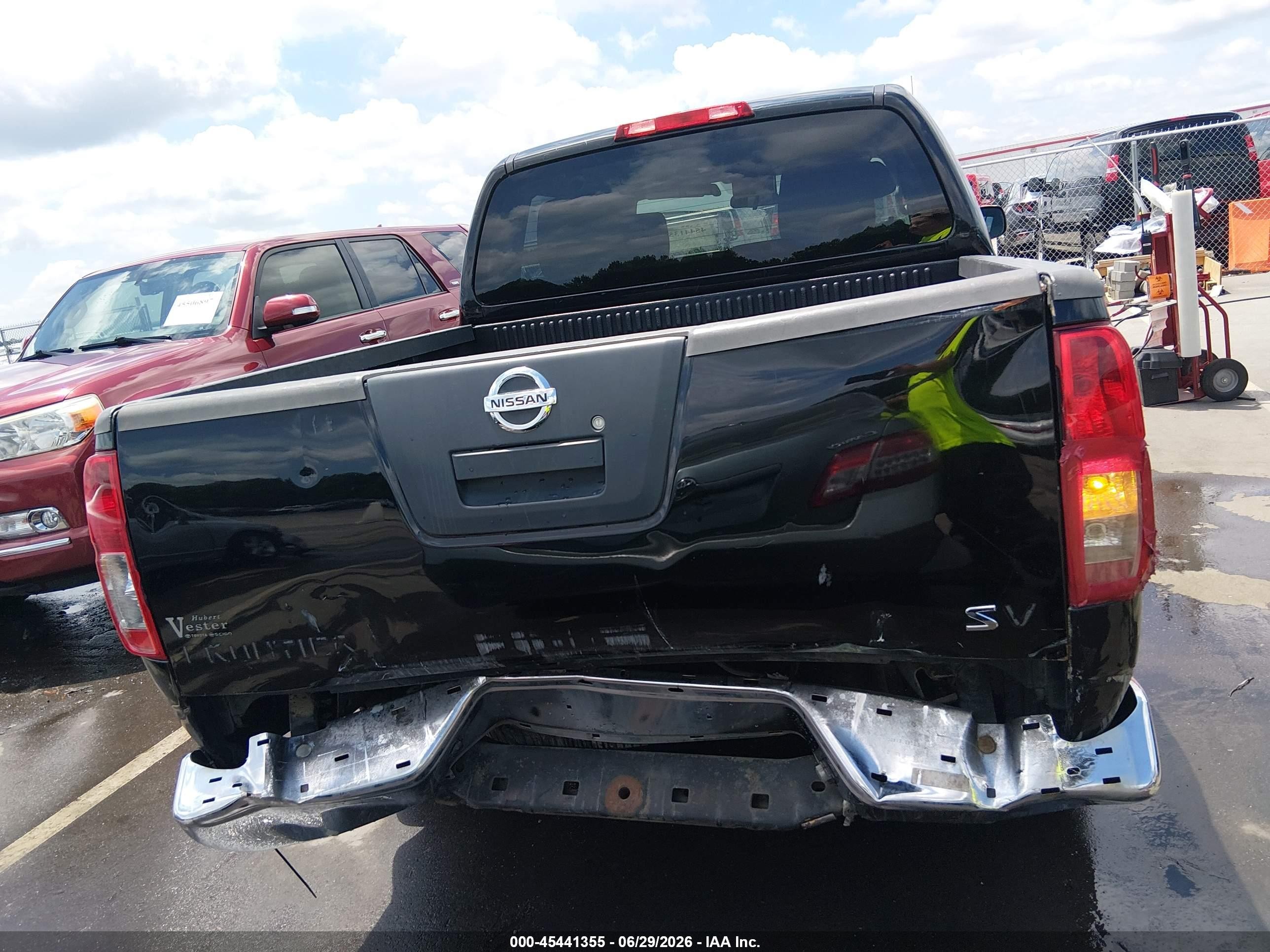 2012 Nissan Frontier Sv Black vin: 1N6AD0ER0CC481982