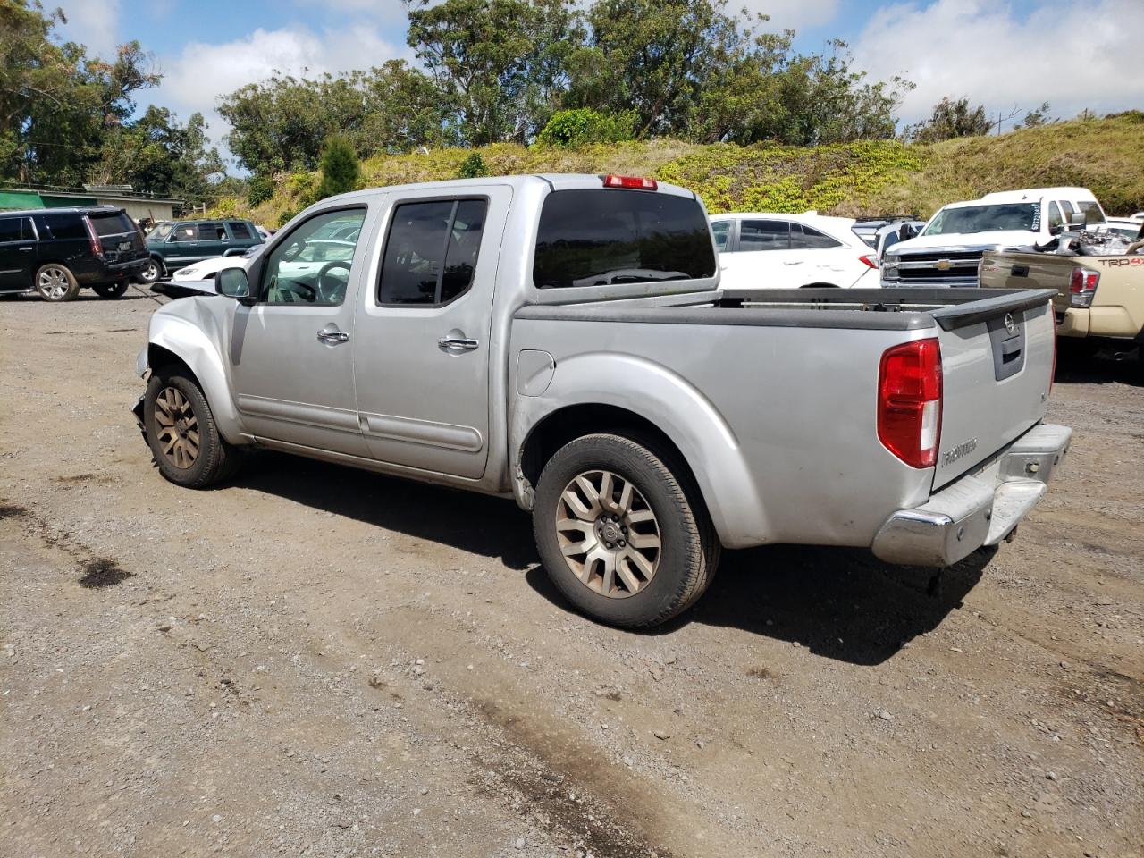 2013 Nissan Frontier S Silver vin: 1N6AD0ER0DN714314