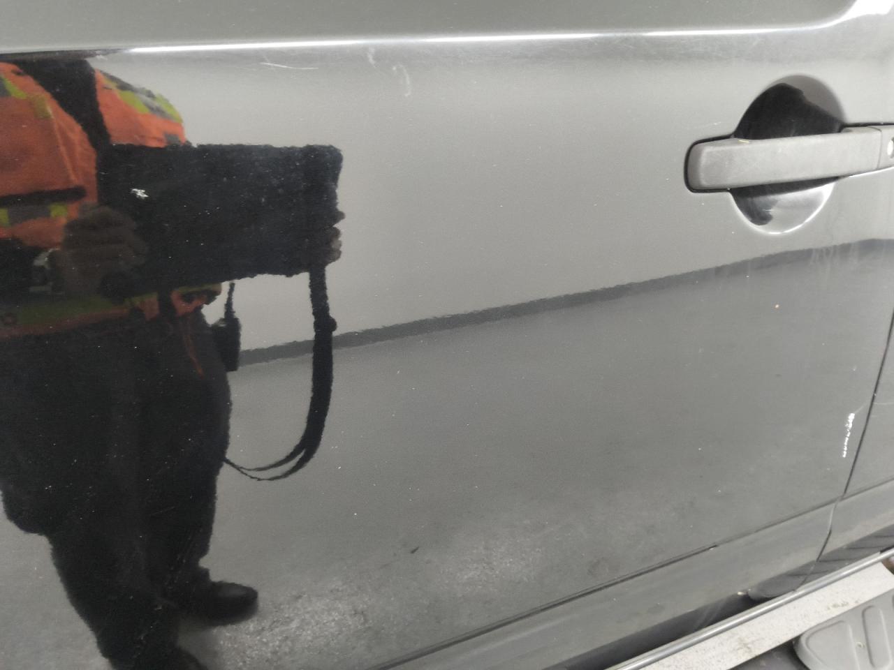 2013 Nissan Frontier S Gray vin: 1N6AD0ER0DN733249 Damage: Left Front Door, Heavy Scratch, 6 To 7 Inches