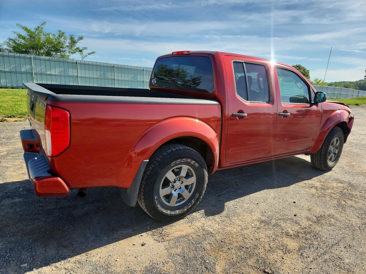 2013 Nissan Frontier S Red vin: 1N6AD0ER0DN736152