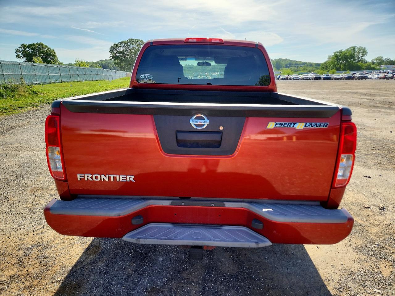 2013 Nissan Frontier S Red vin: 1N6AD0ER0DN736152