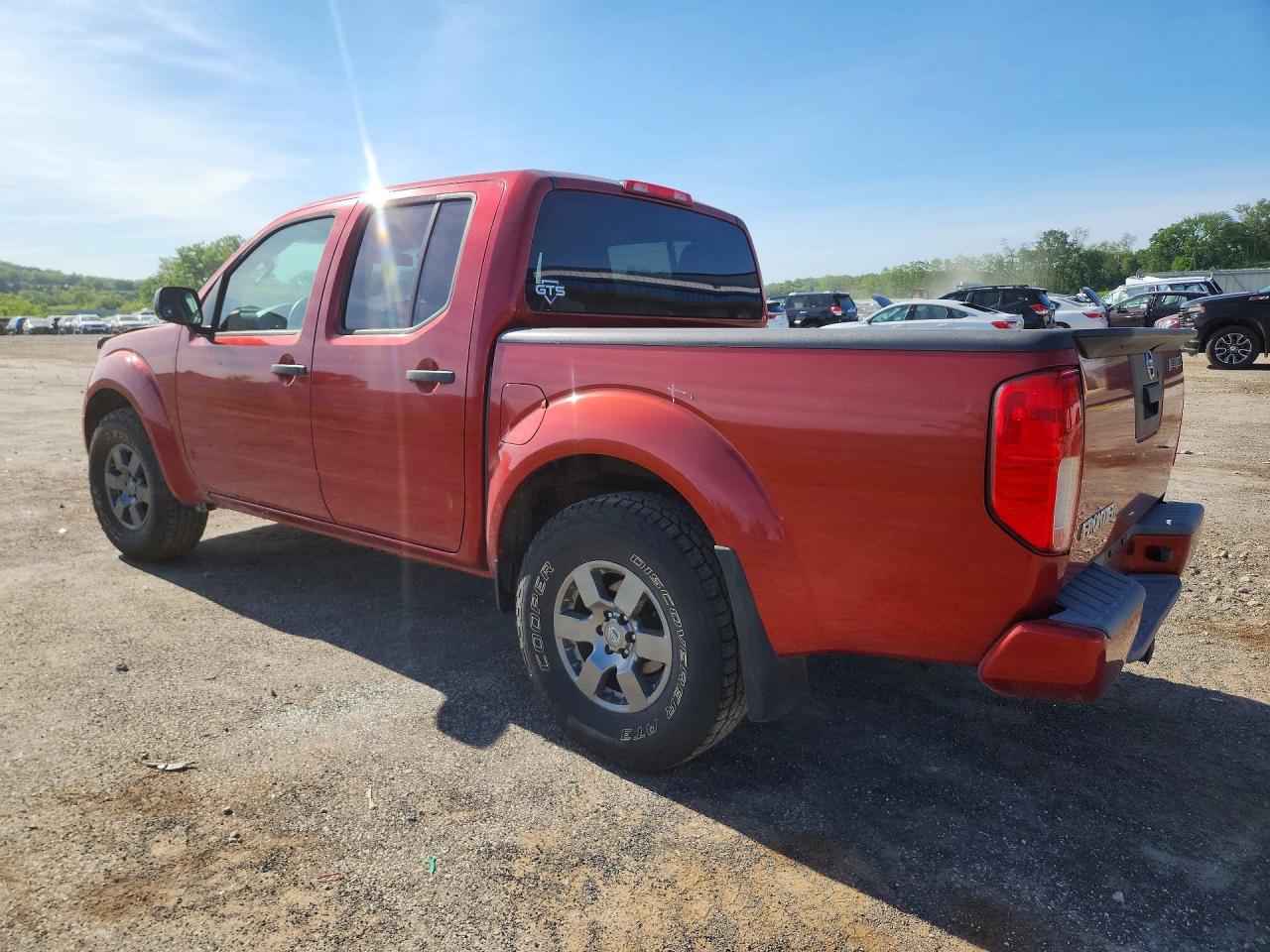 2013 Nissan Frontier S Red vin: 1N6AD0ER0DN736152