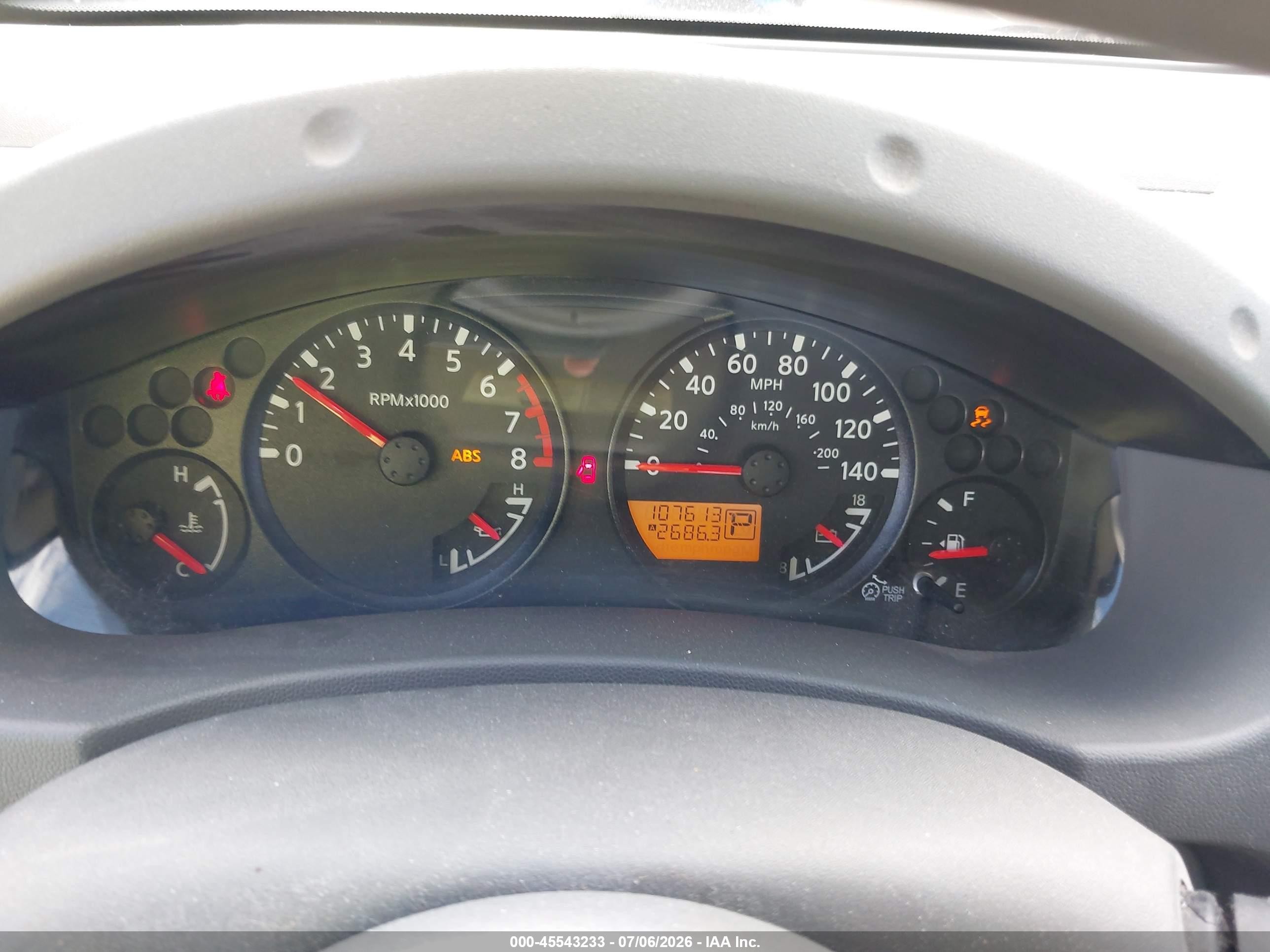 2013 Nissan Frontier Sv White vin: 1N6AD0ER0DN736846